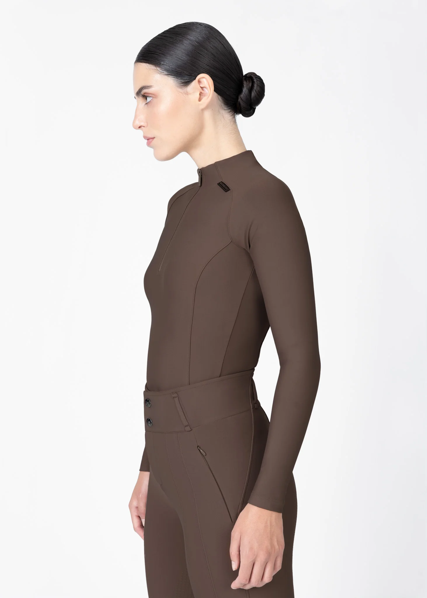 Origin Long Sleeve Base Layer (Mocha) - Image 4