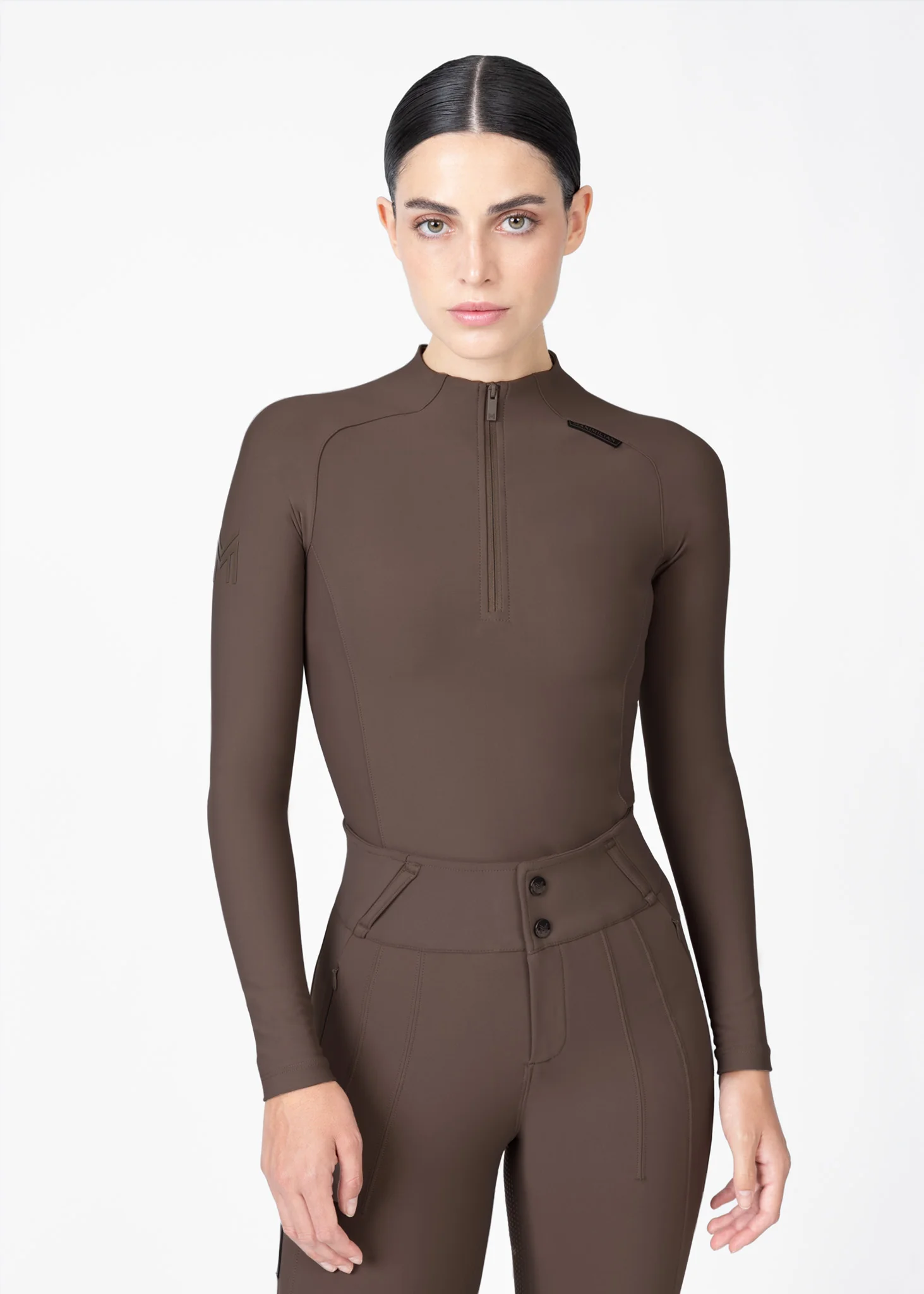 Origin Long Sleeve Base Layer (Mocha) - Image 6