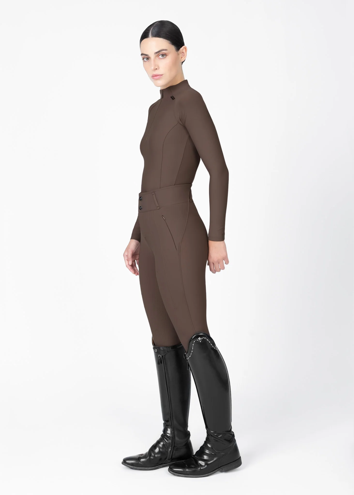 Origin Long Sleeve Base Layer (Mocha) - Image 9