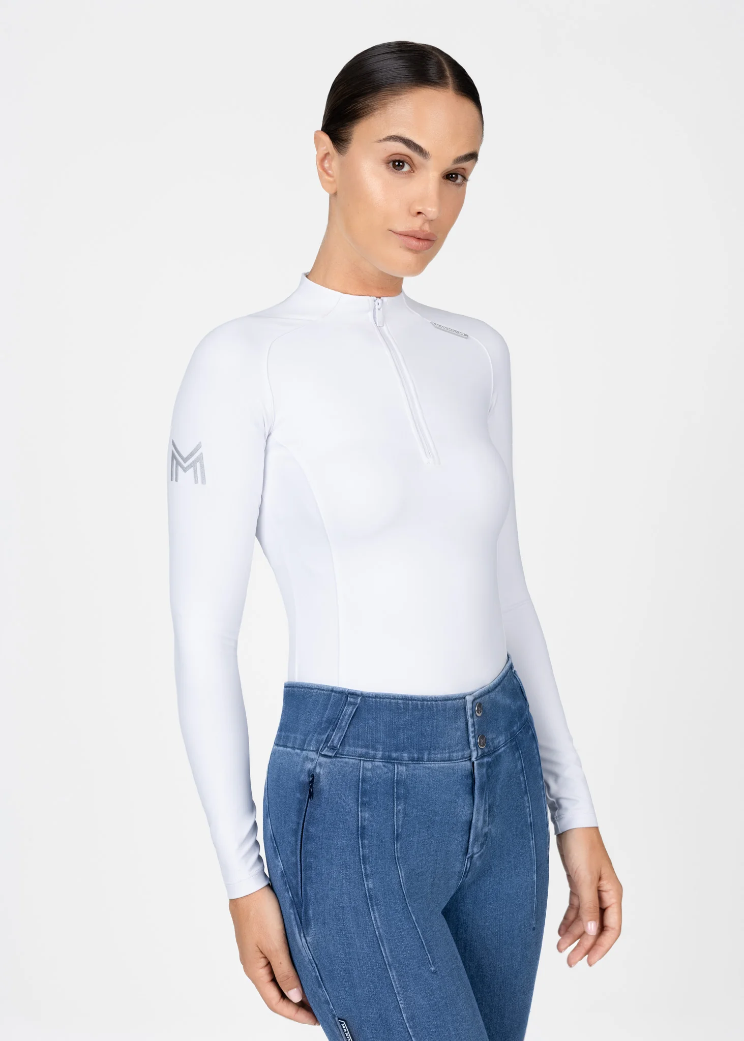 Origin Long Sleeve Base Layer (White) - Image 4