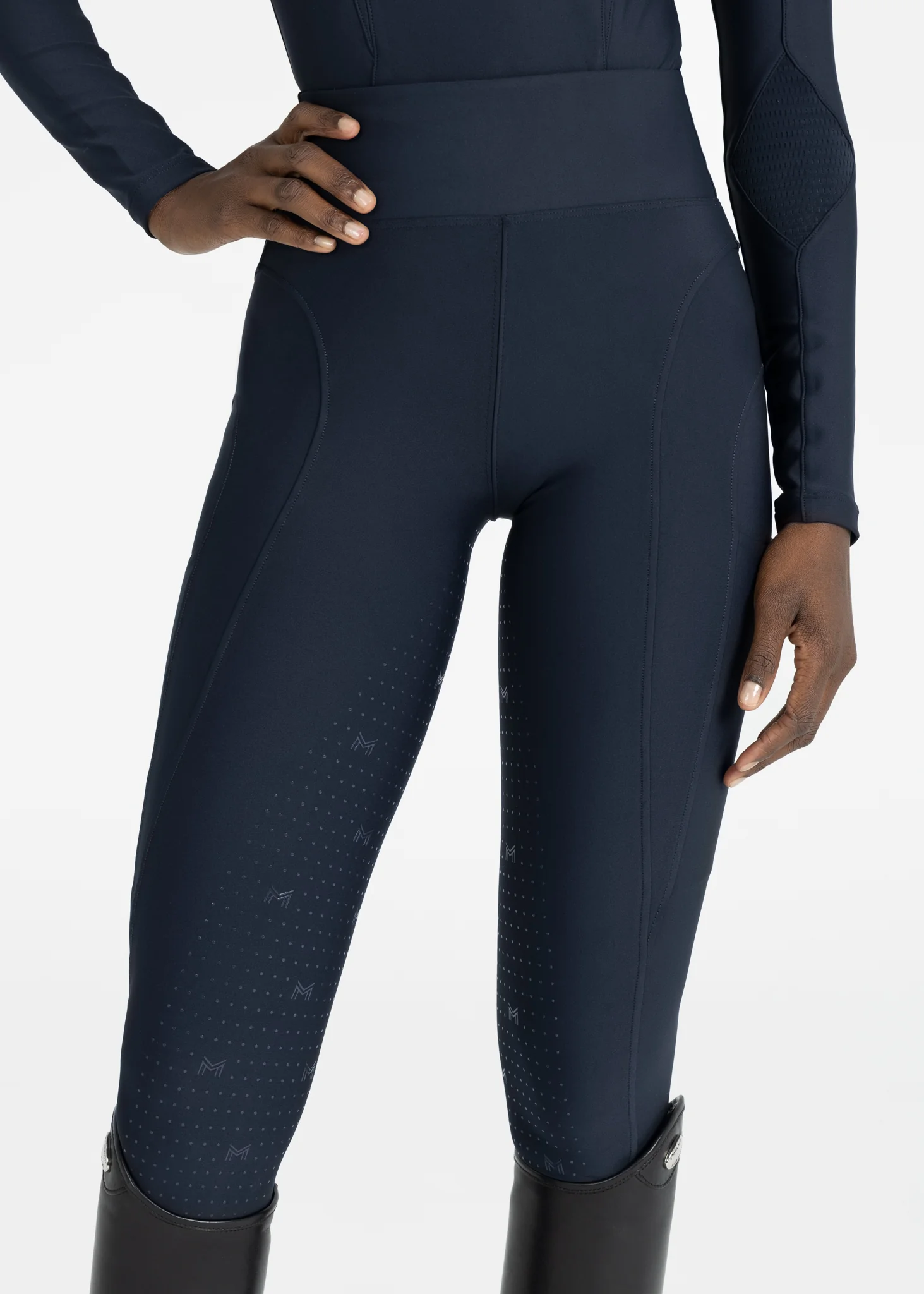 Outline Riding Leggings (Atlantic) - Image 5