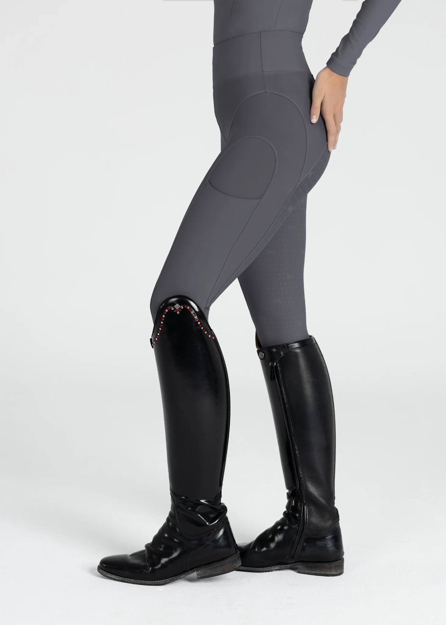 Outline Riding Leggings (Graphite) - Image 2