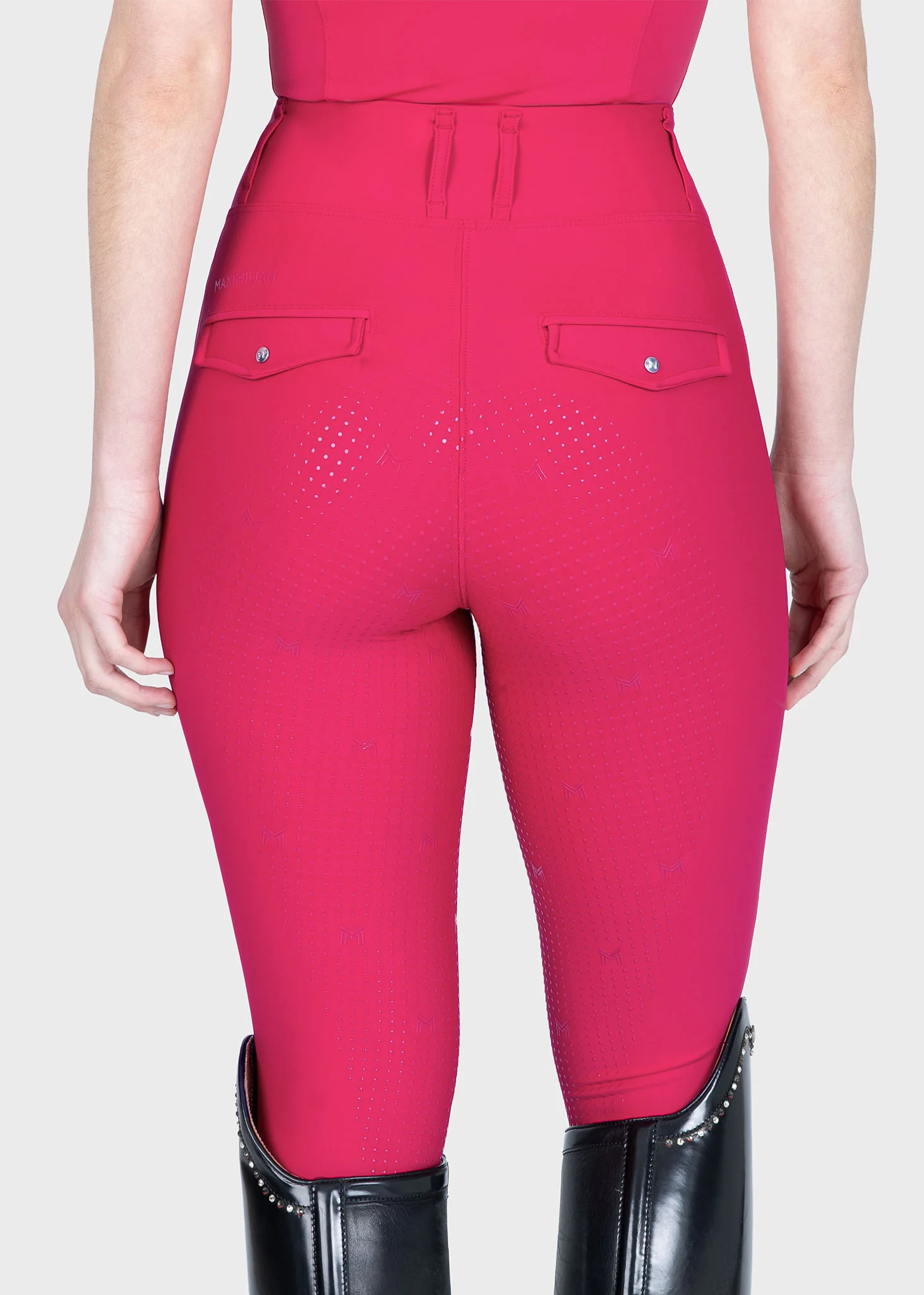 Pro Riding Leggings (Cranberry) - Image 5