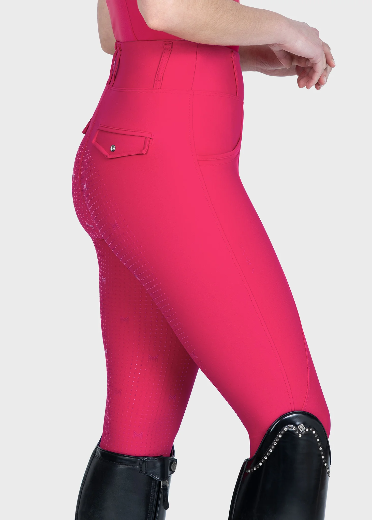 Pro Riding Leggings (Cranberry) - Image 6