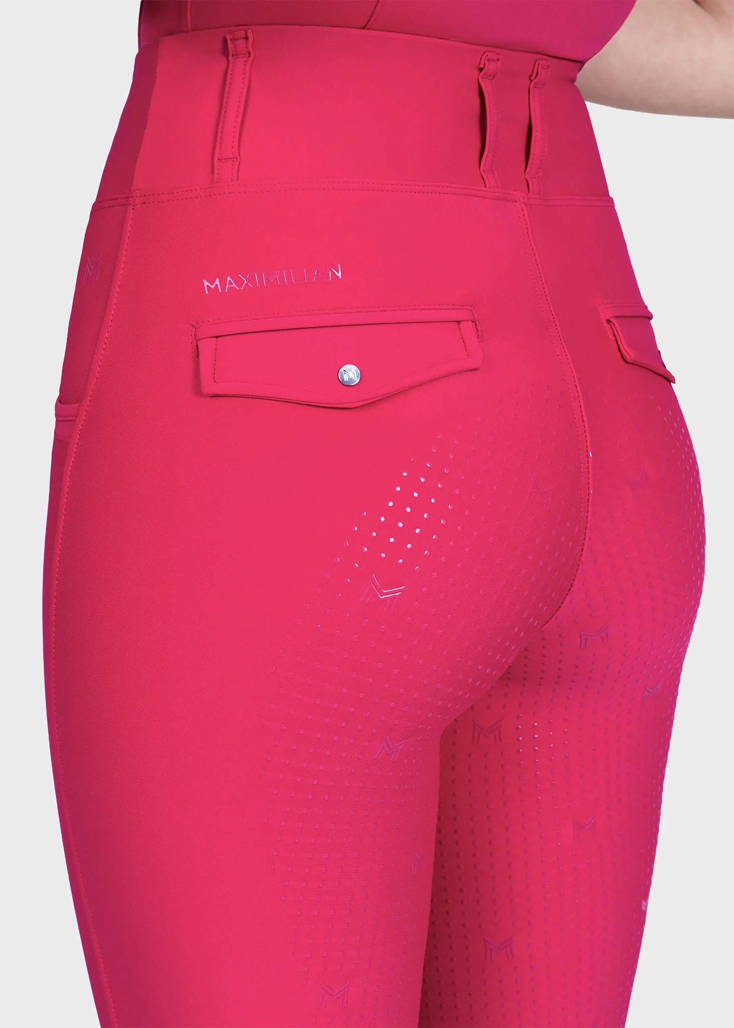Pro Riding Leggings (Cranberry) - Image 8