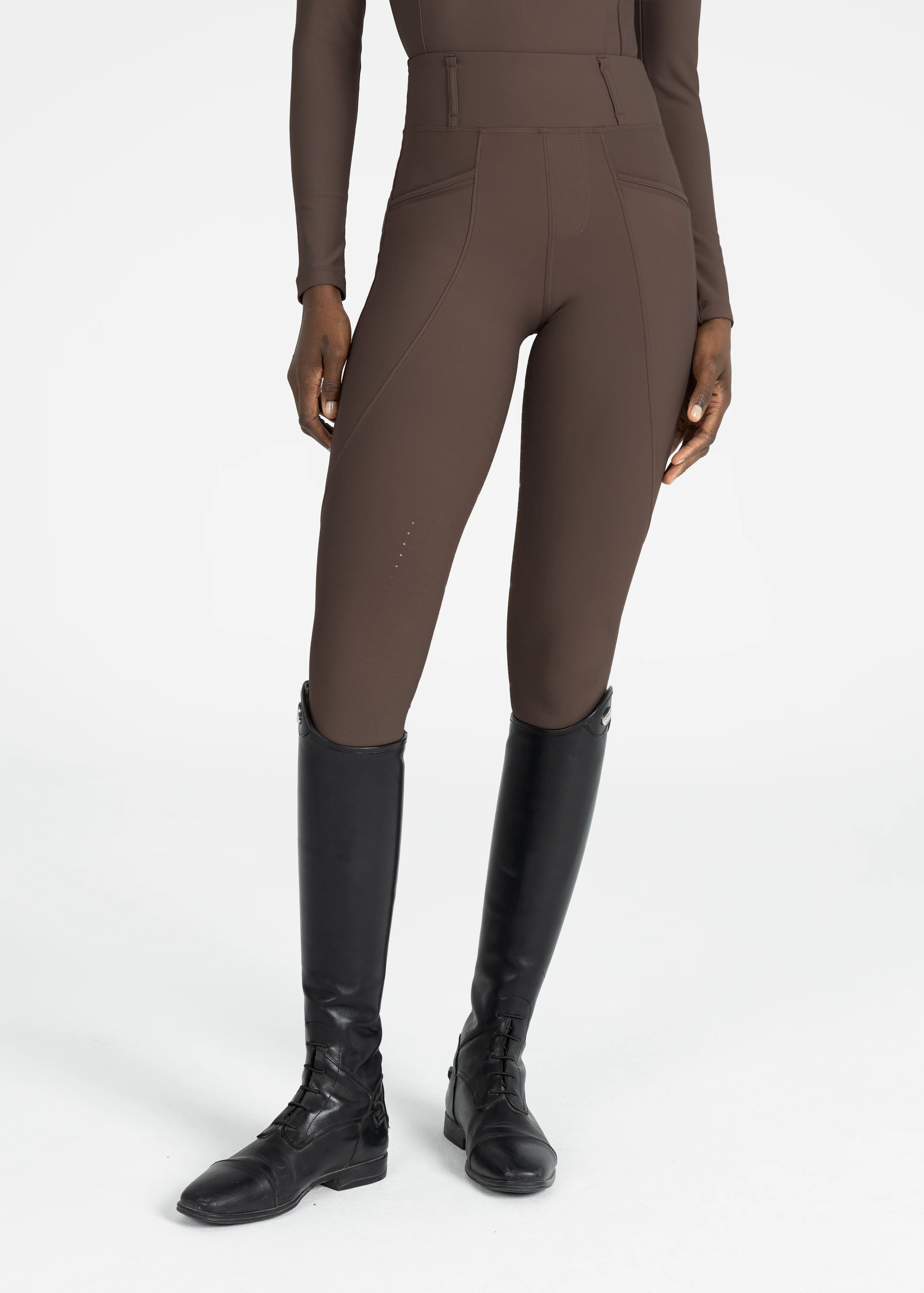 Pro Riding Leggings (Mocha) - Image 2