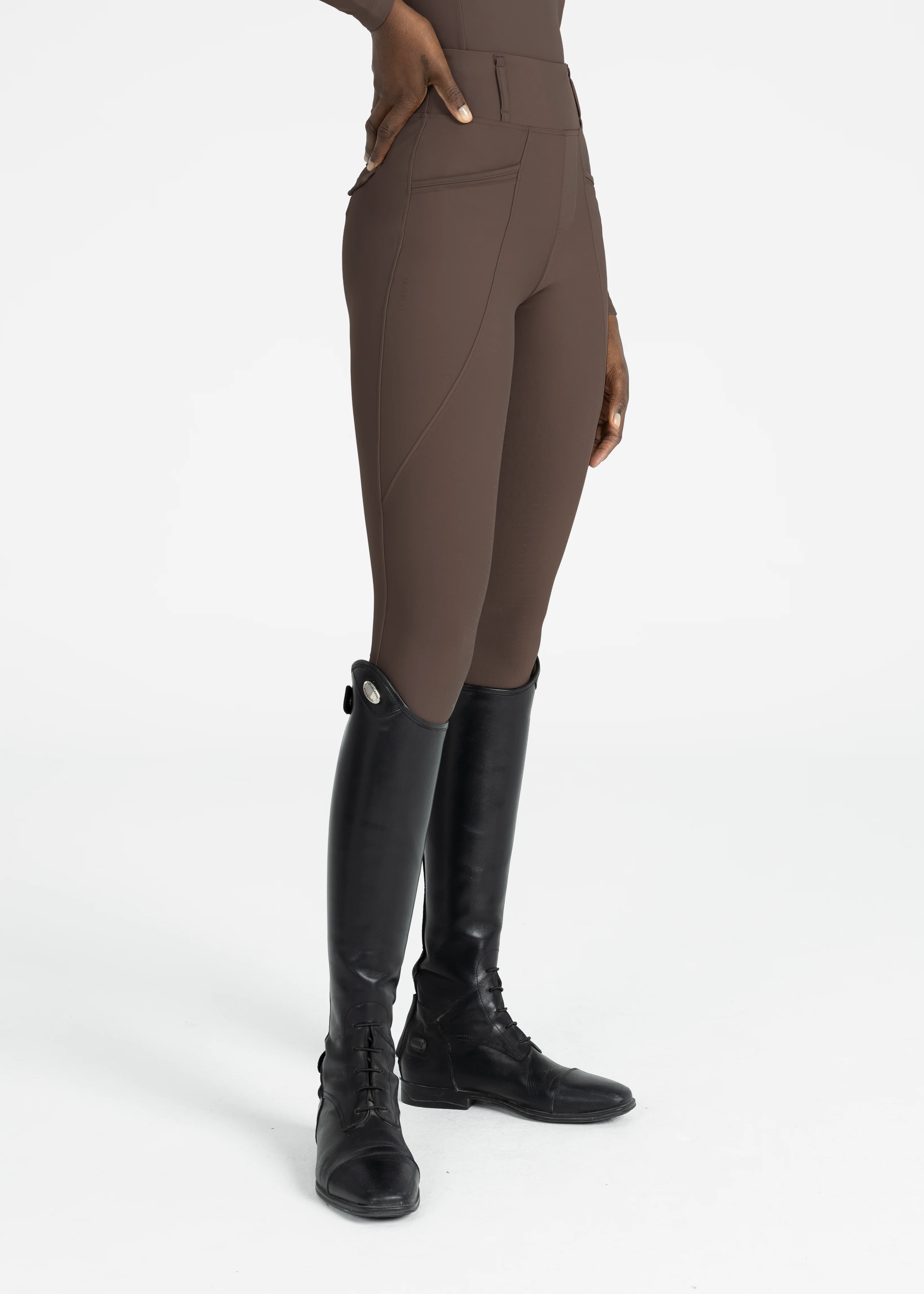 Pro Riding Leggings (Mocha) - Image 4
