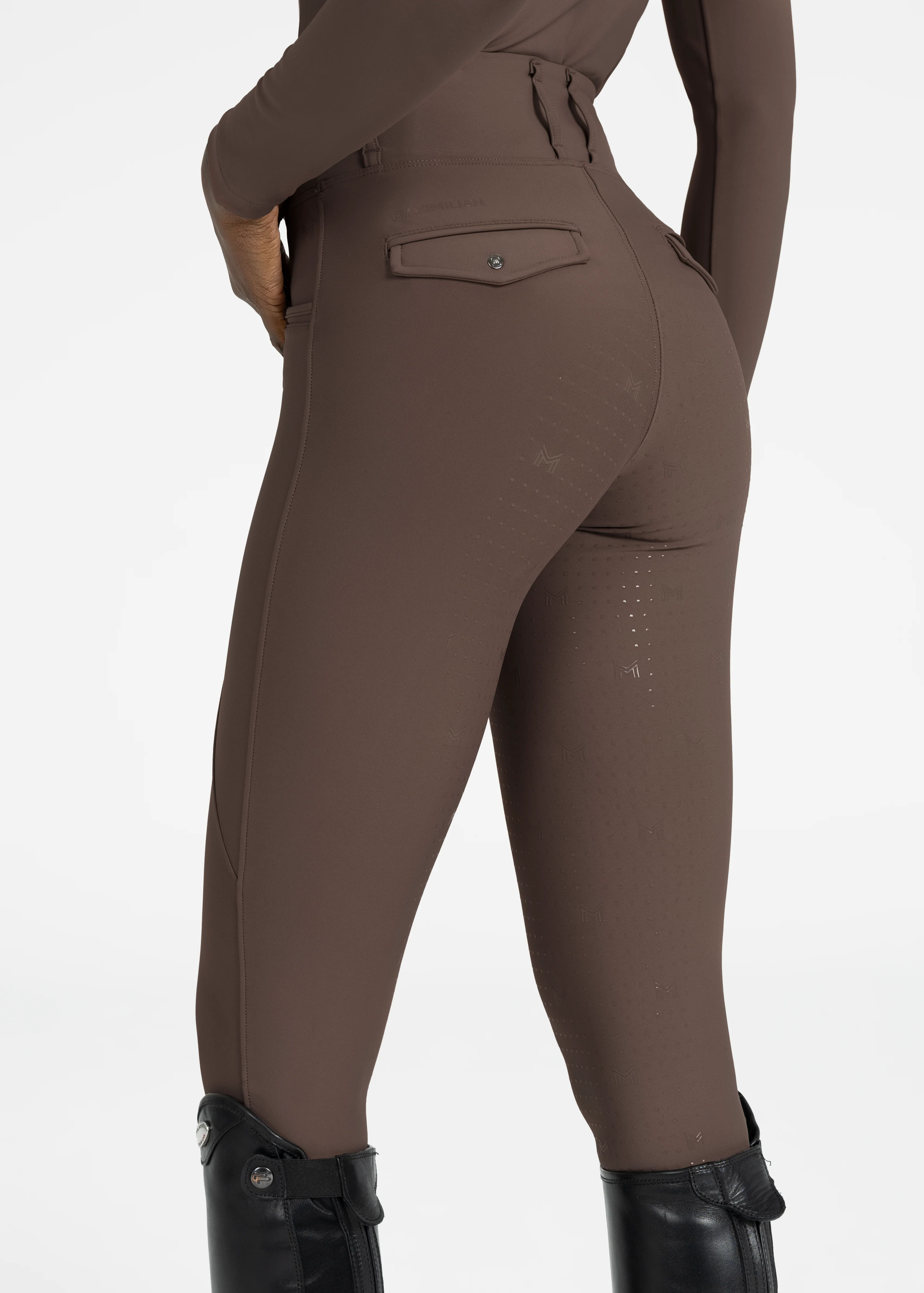 Pro Riding Leggings (Mocha) - Image 6