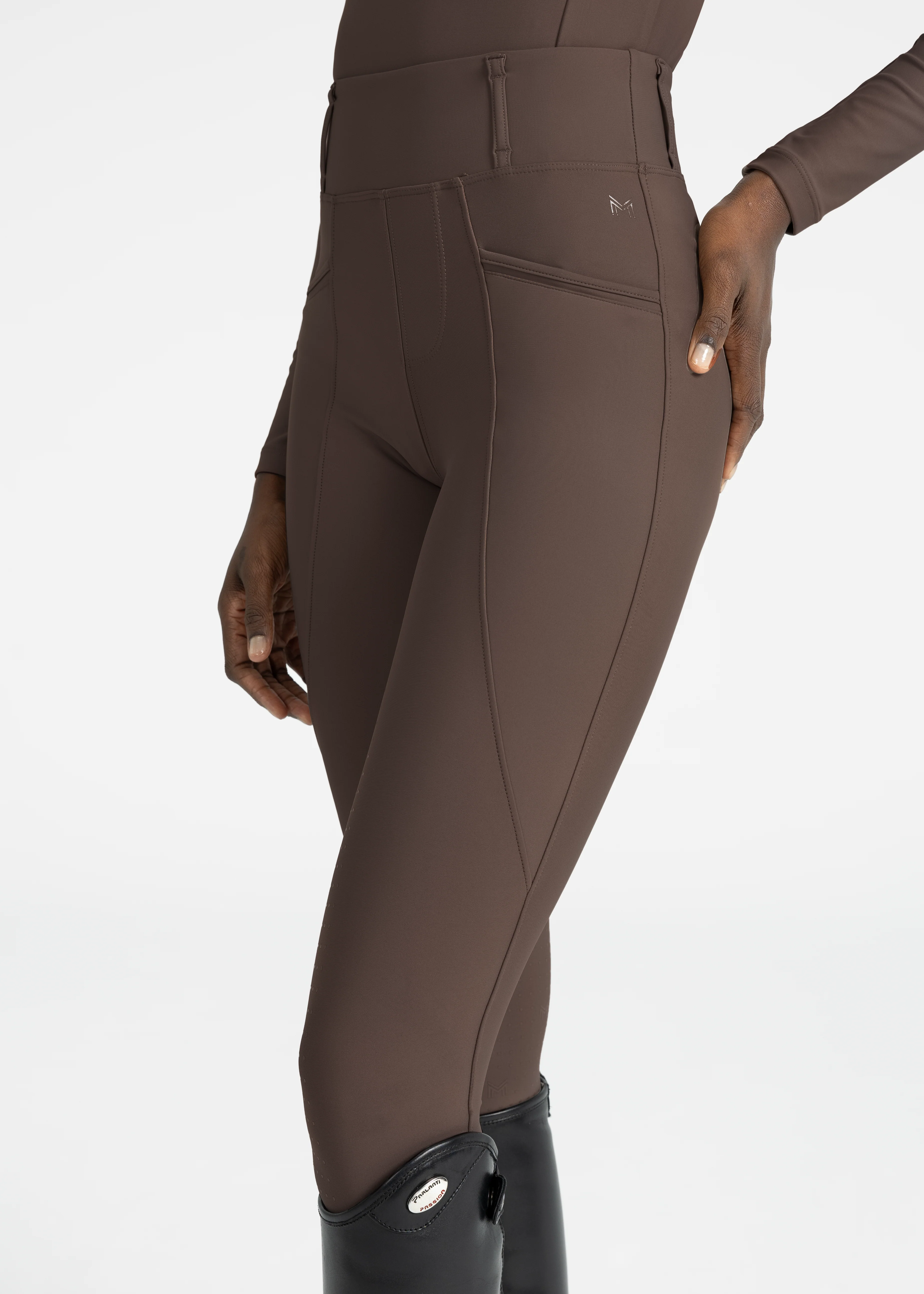 Pro Riding Leggings (Mocha) - Image 7
