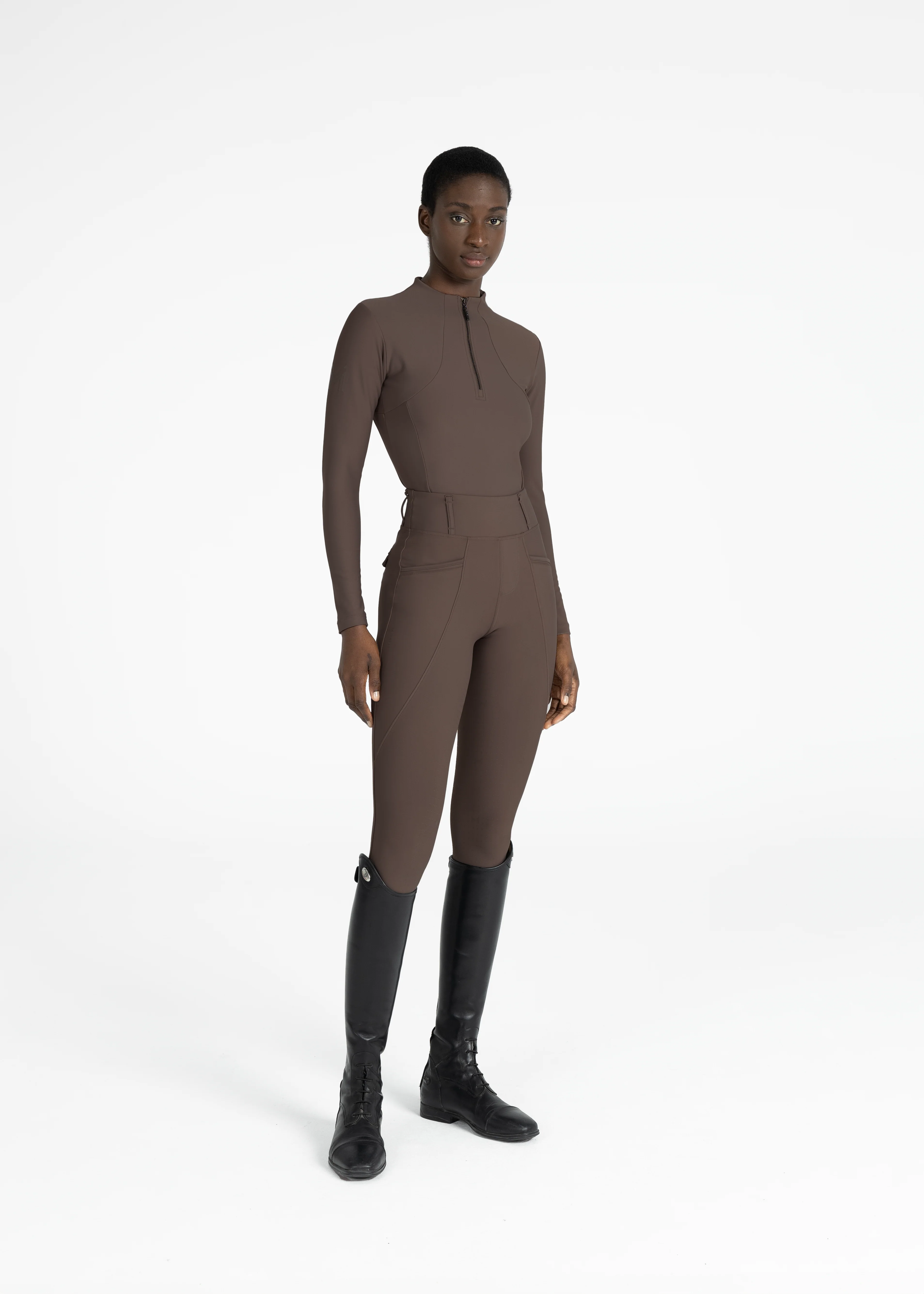 Pro Riding Leggings (Mocha) - Image 8
