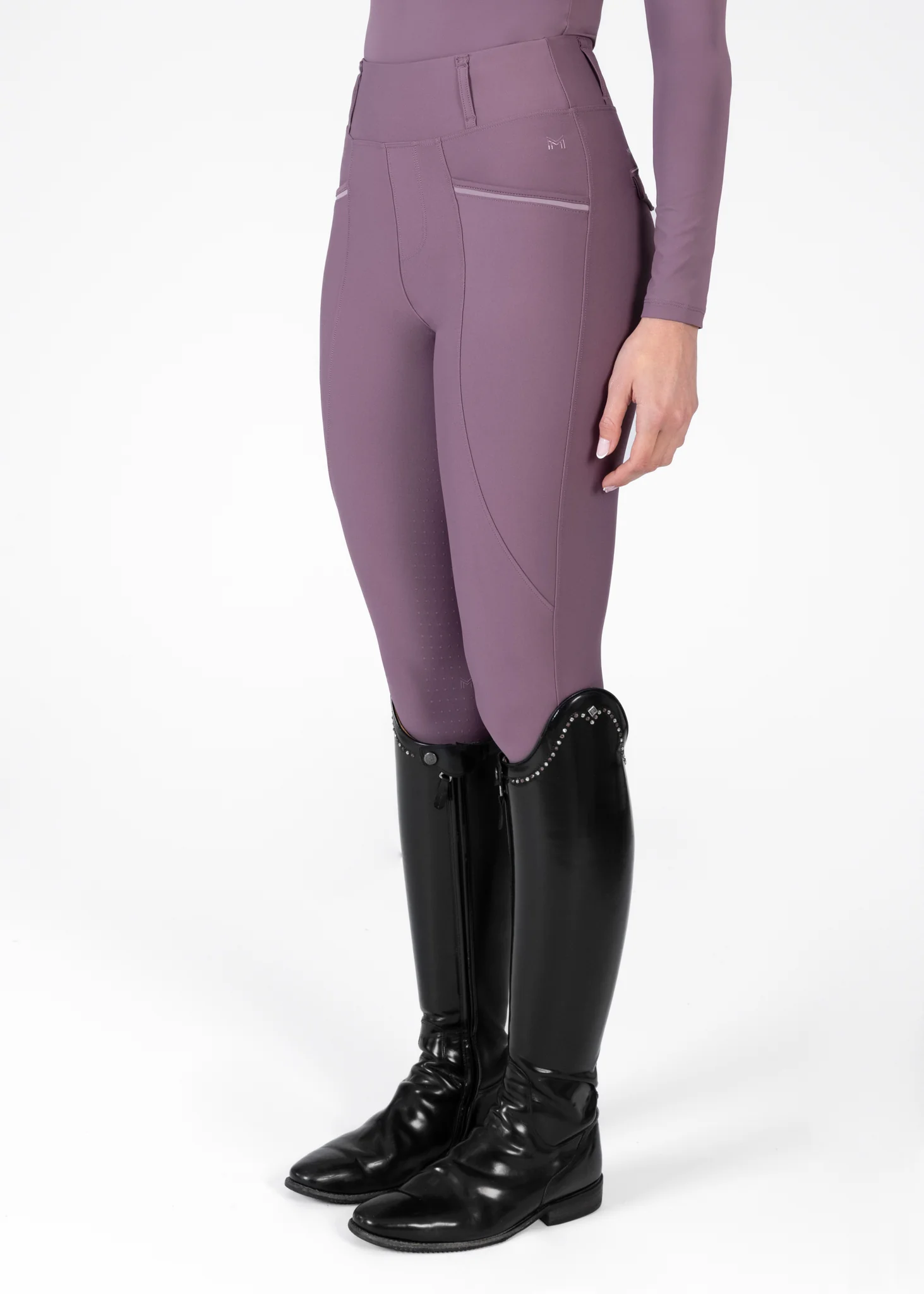 Pro Riding Leggings (Plum) - Image 3