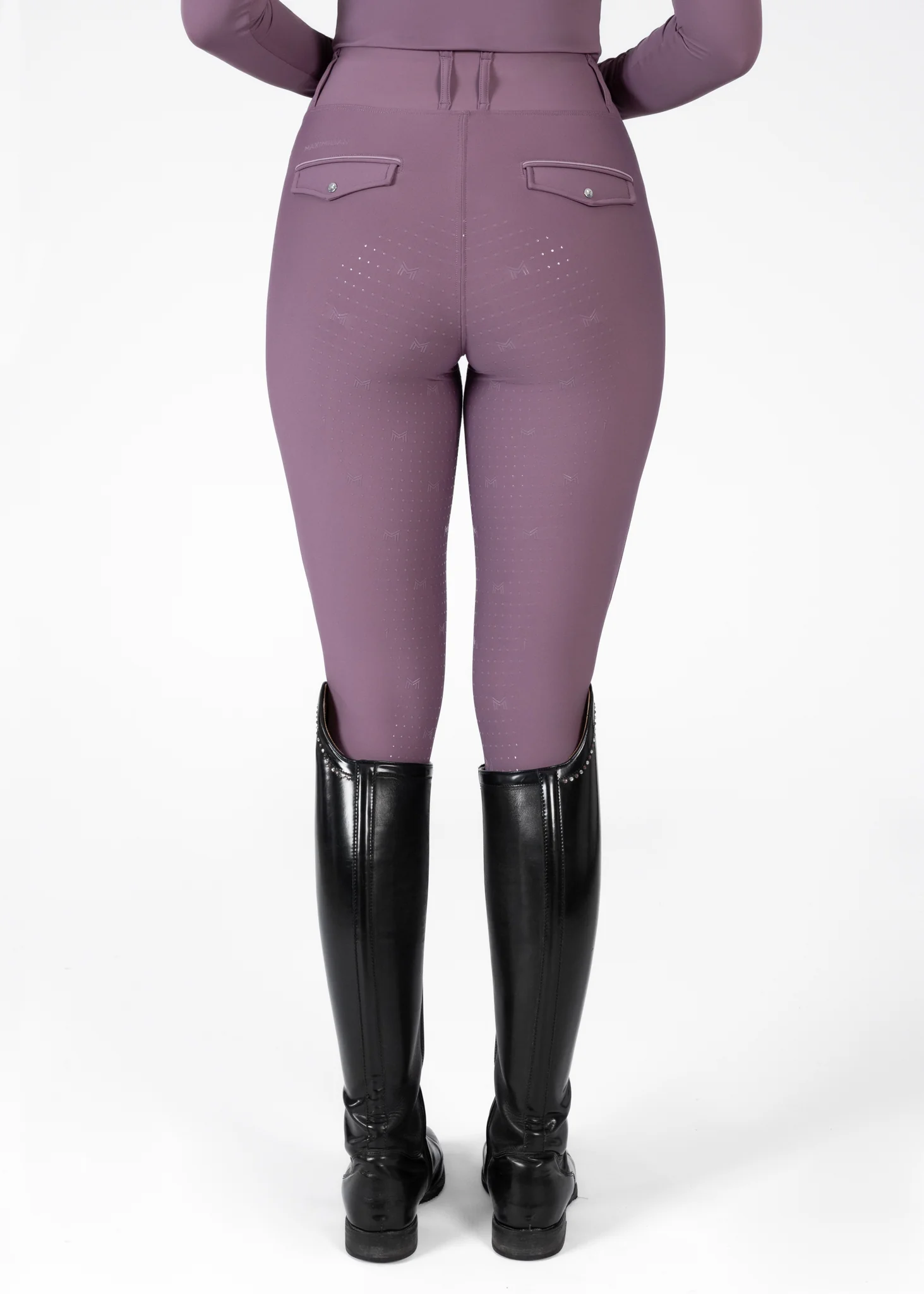 Pro Riding Leggings (Plum) - Image 4
