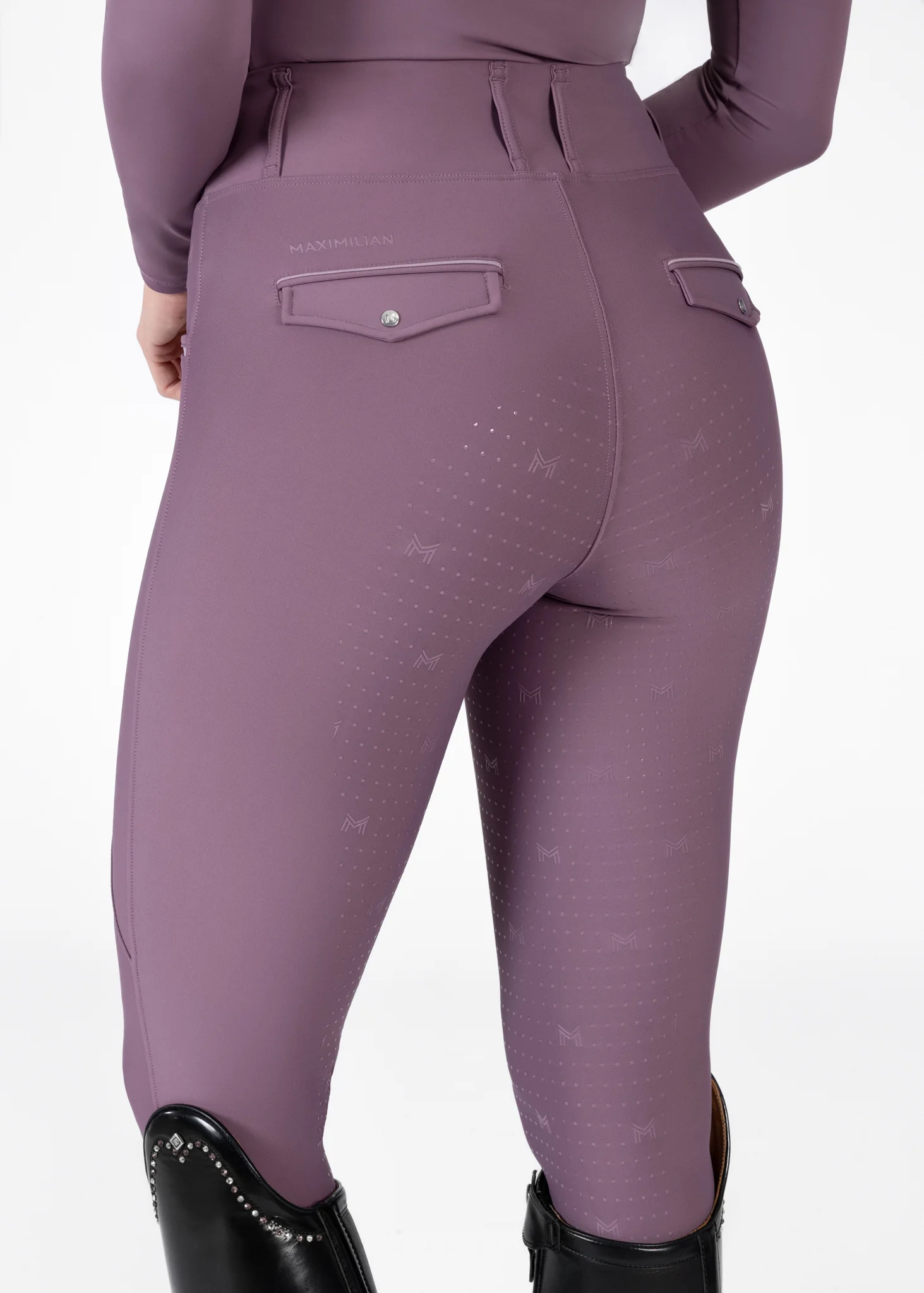 Pro Riding Leggings (Plum) - Image 6