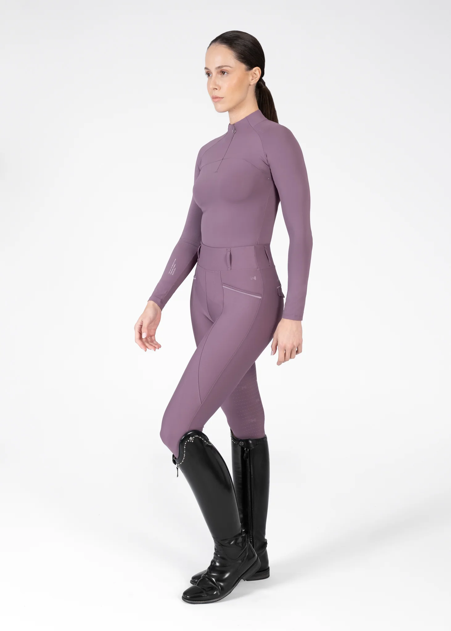 Pro Riding Leggings (Plum) - Image 8
