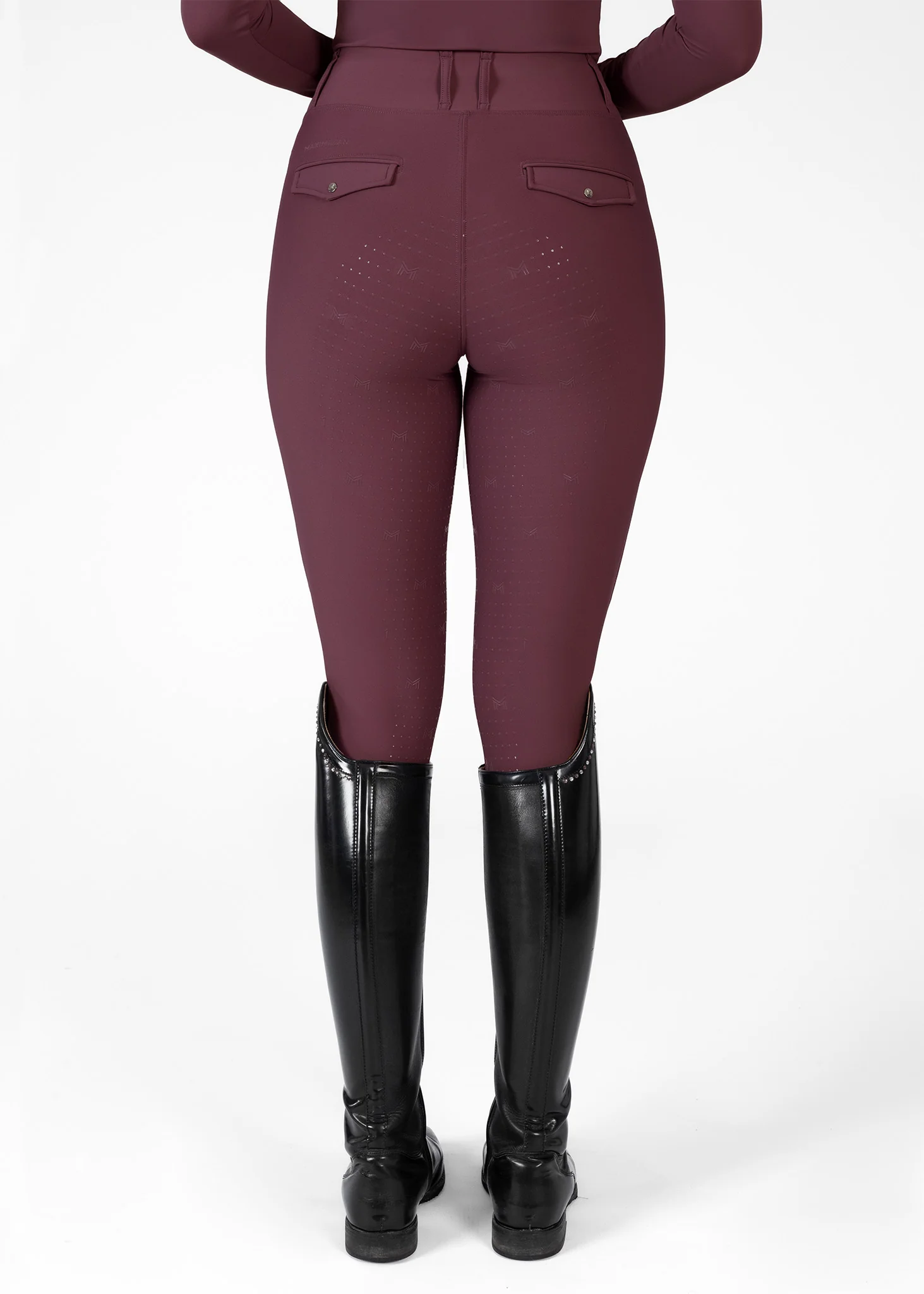 Pro Riding Leggings (Rosewood) - Image 4