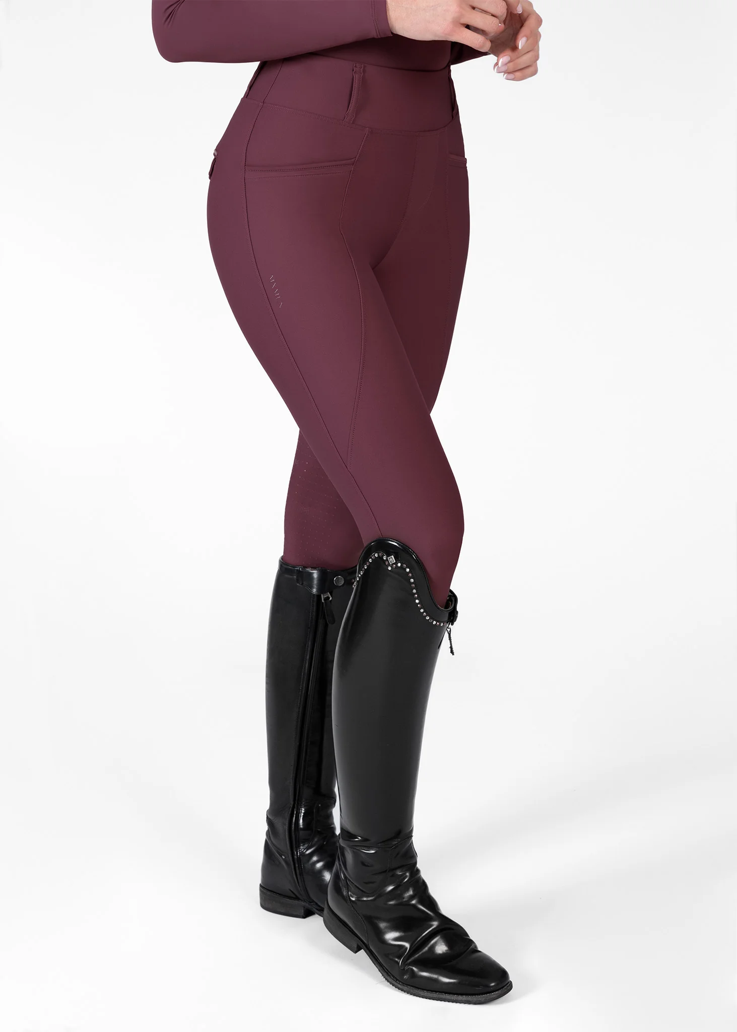 Pro Riding Leggings (Rosewood) - Image 5