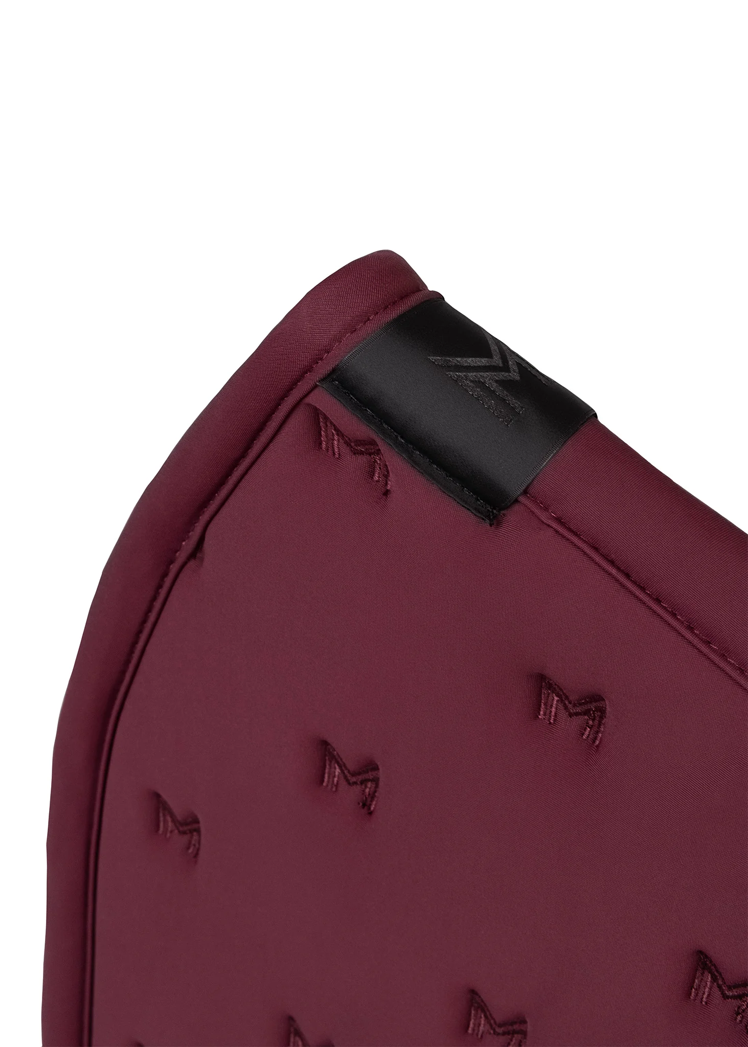 Stamp Jumping Saddle Pad (Burgundy) - Image 5