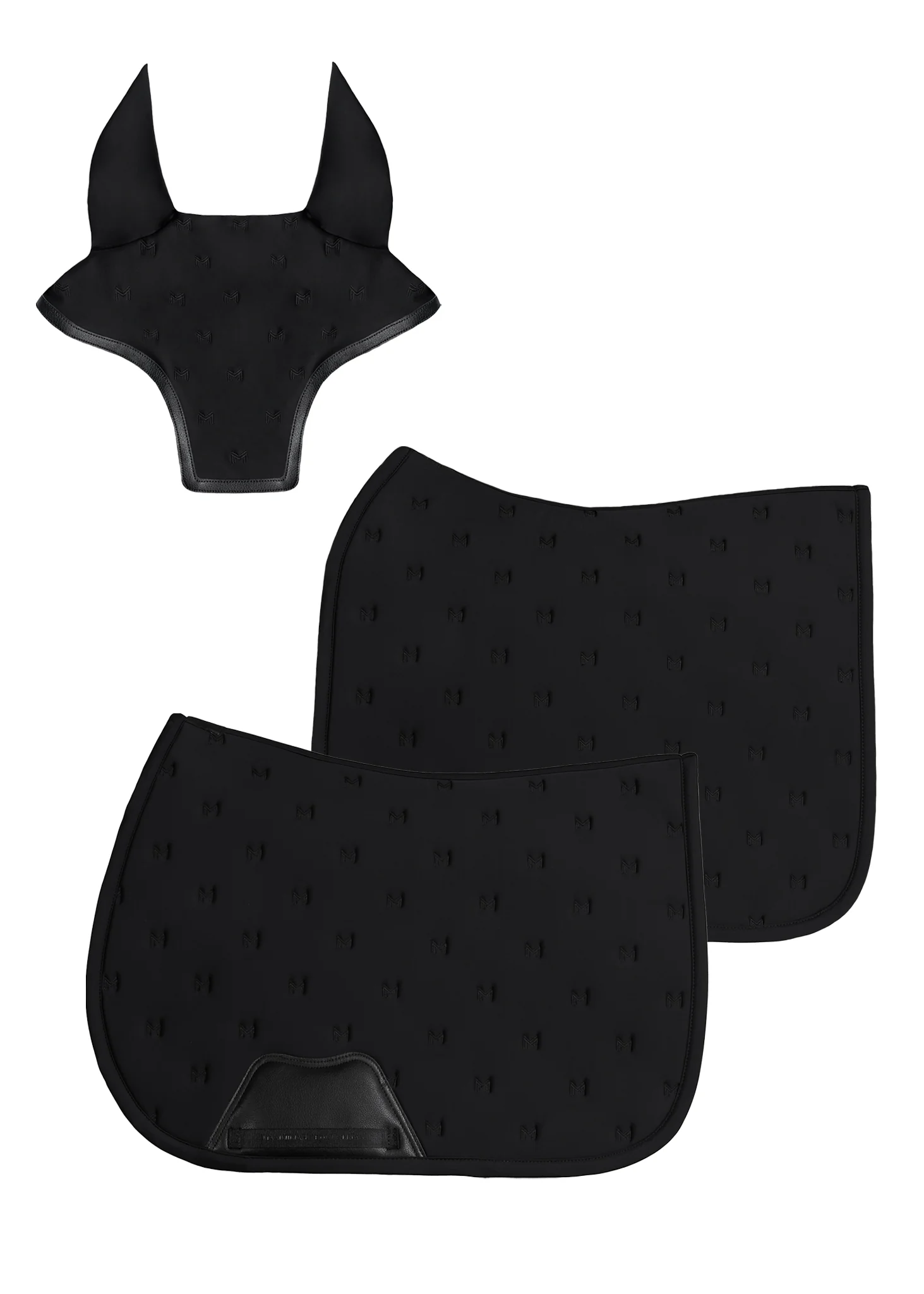 Stamp Jumping Saddle Pad (Black) - Image 6