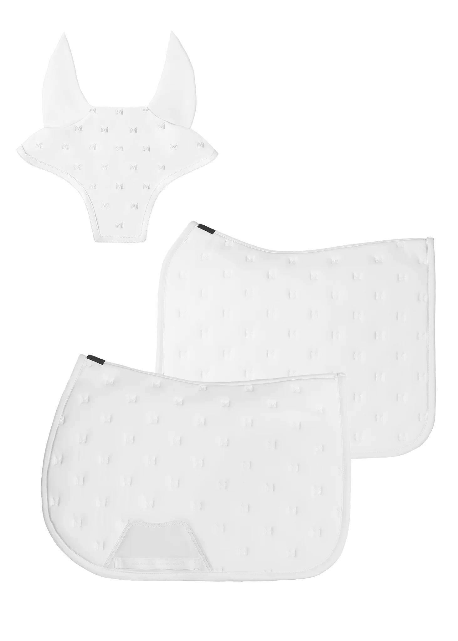 Stamp Jumping Saddle Pad (White) - Image 6