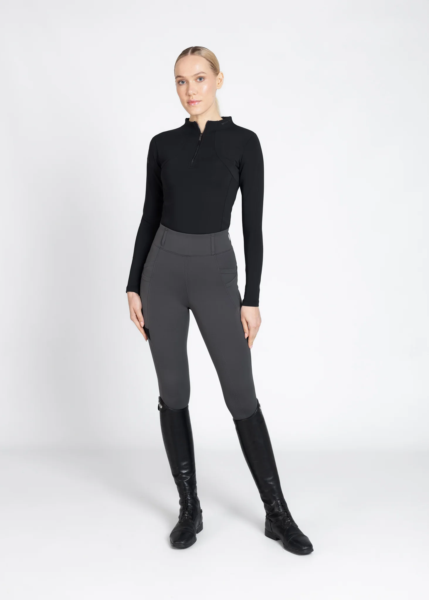 Tech Riding Leggings (Graphite) - Image 9