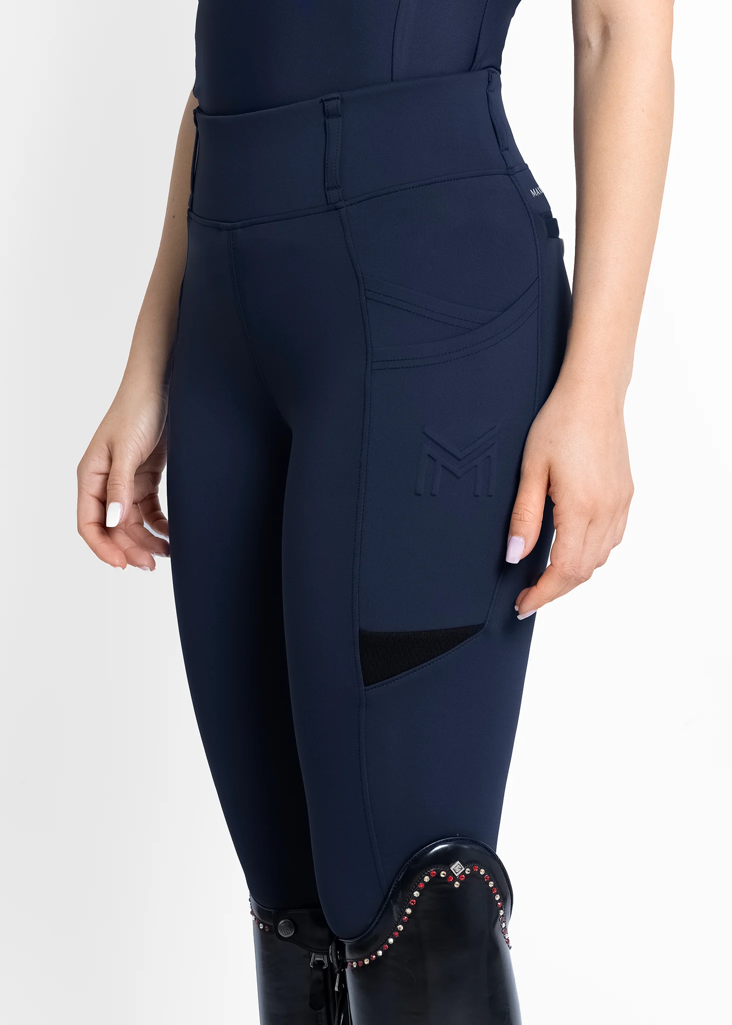 Tech Riding Leggings (Navy) - Image 4