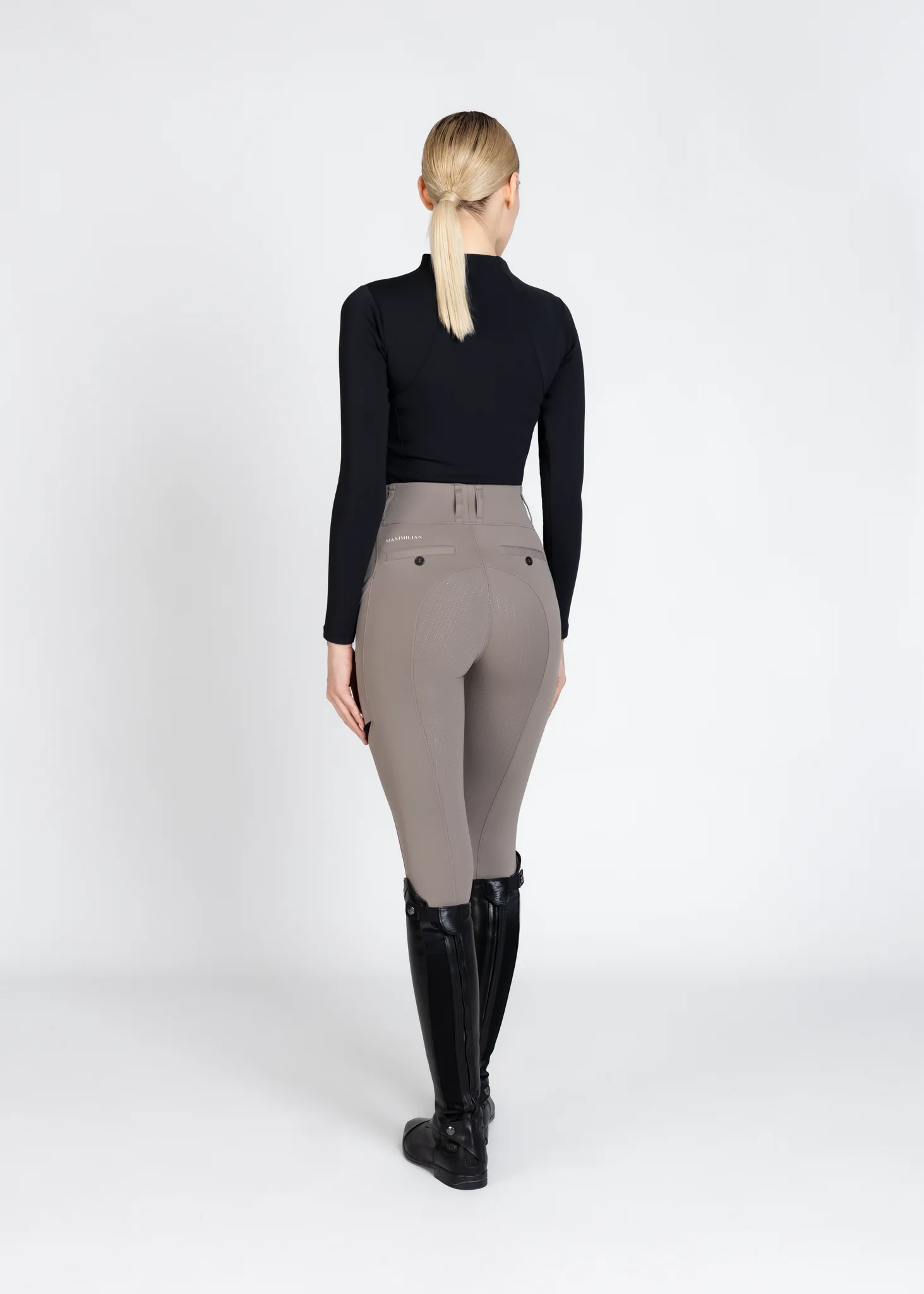 Tech Riding Leggings (Taupe) - Image 8
