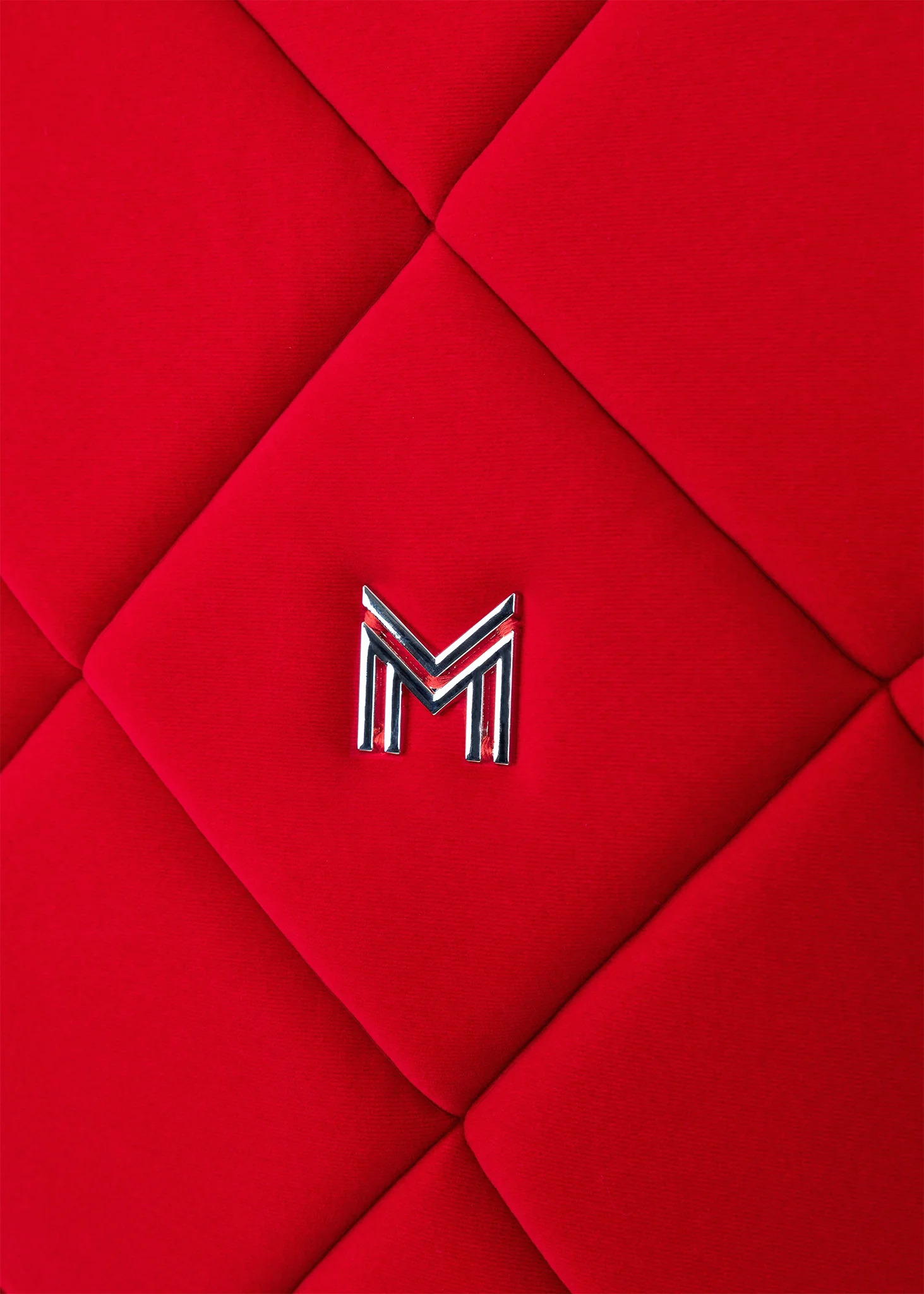 Velvet Jumping Saddle Pad (Crimson) - Image 4
