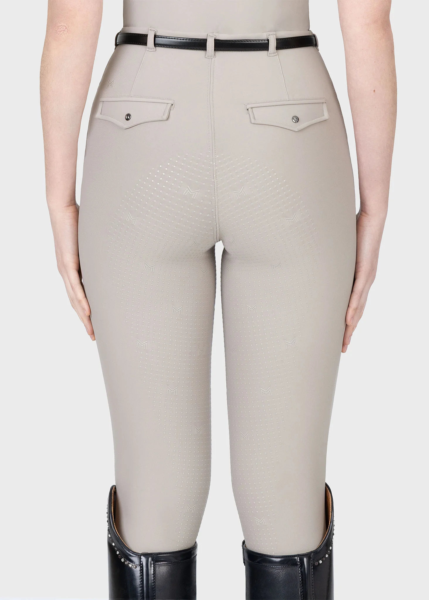 Velya Riding Leggings + Belt (Soft Taupe) - Image 5