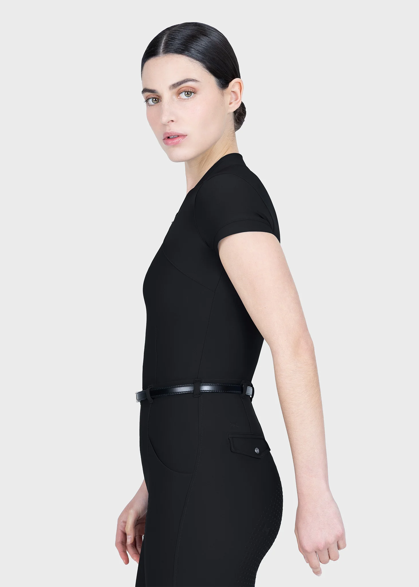Velya Short Sleeve Base Layer (Black) - Image 3