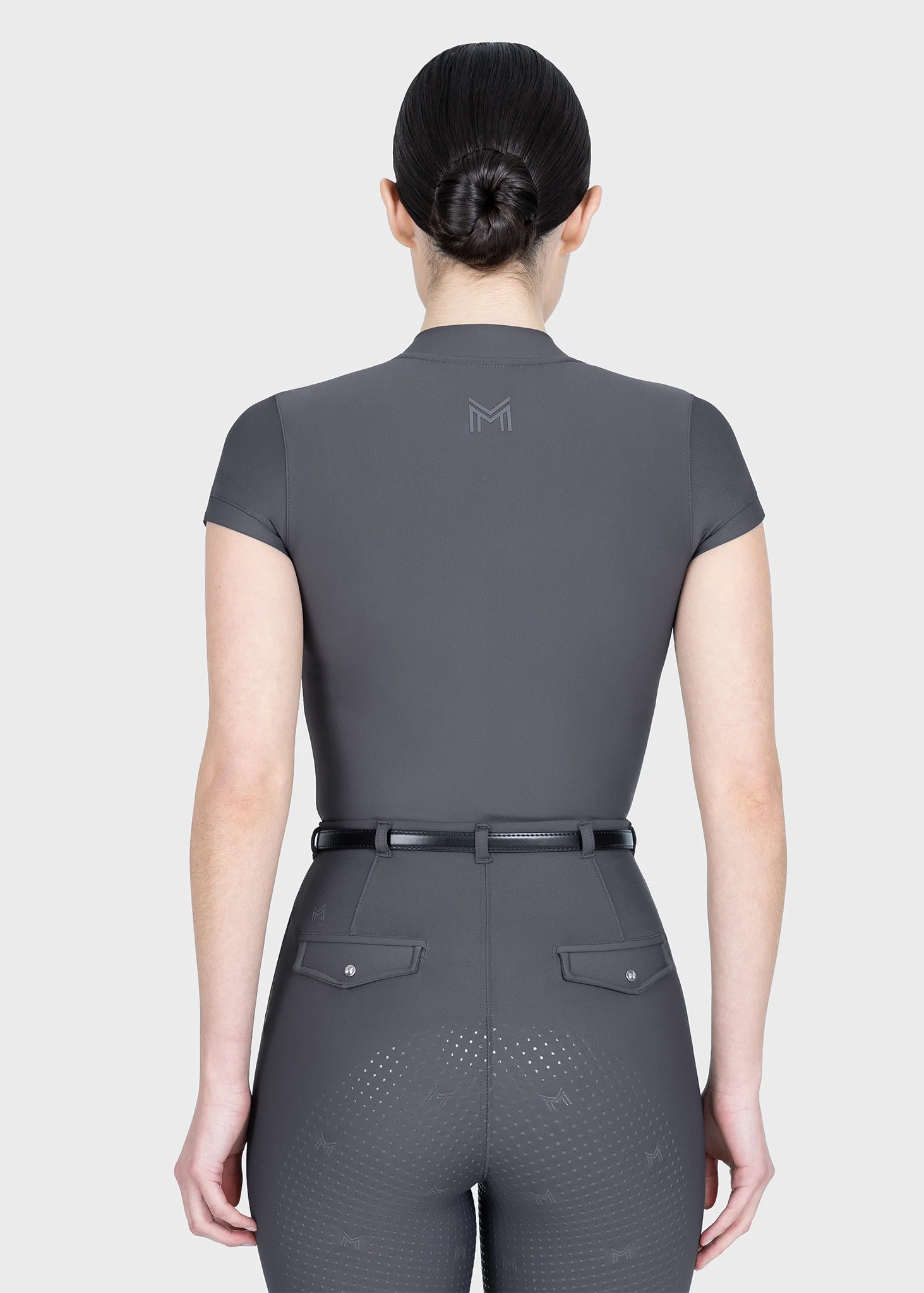 Velya Short Sleeve Base Layer (Graphite) - Image 3