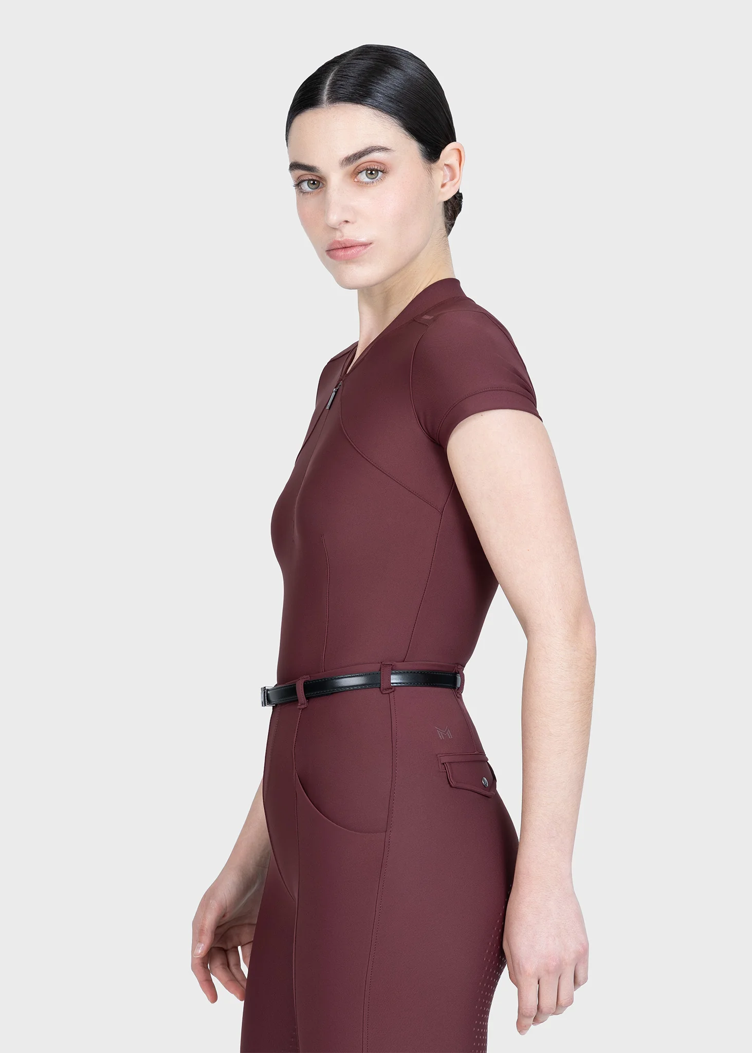Velya Short Sleeve Base Layer (Rosewood) - Image 3