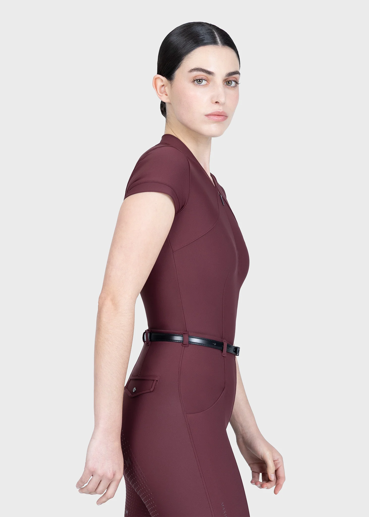 Velya Short Sleeve Base Layer (Rosewood) - Image 5
