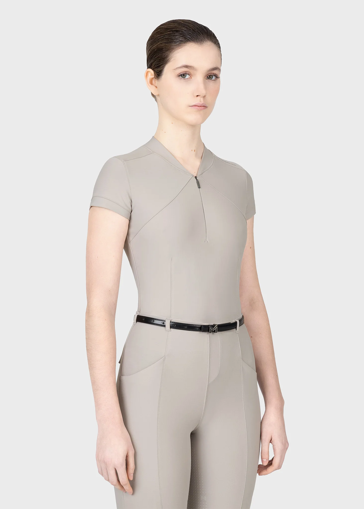 Velya Short Sleeve Base Layer (Soft Taupe) - Image 7