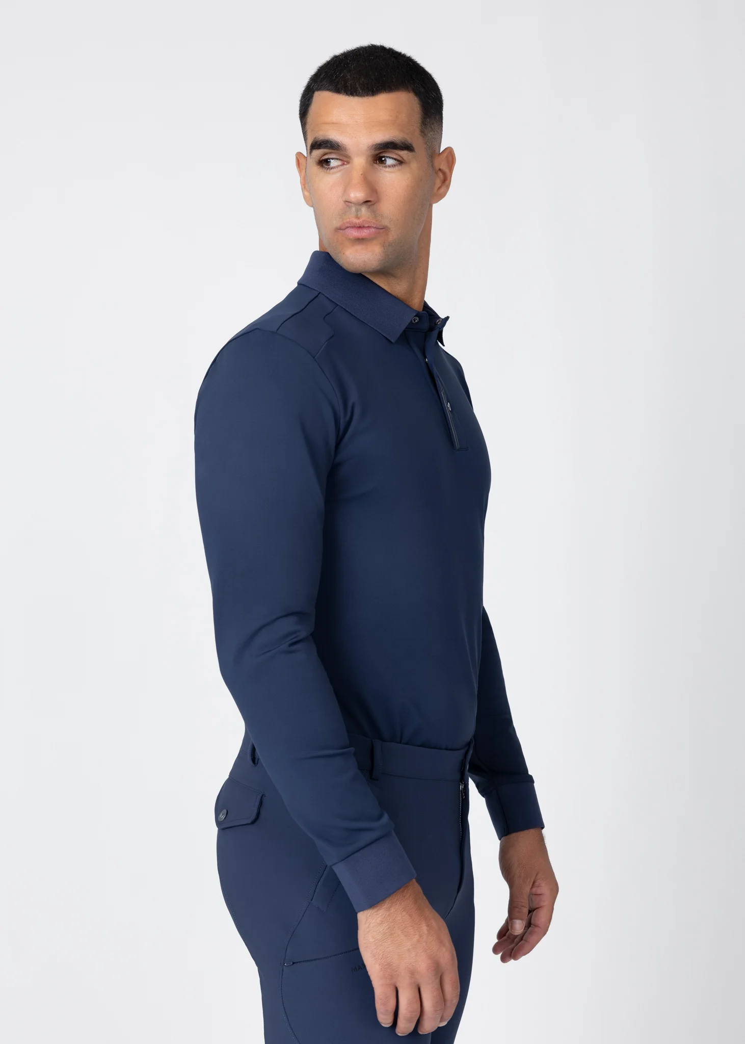 Volt Polo Shirt (Navy) - Image 4
