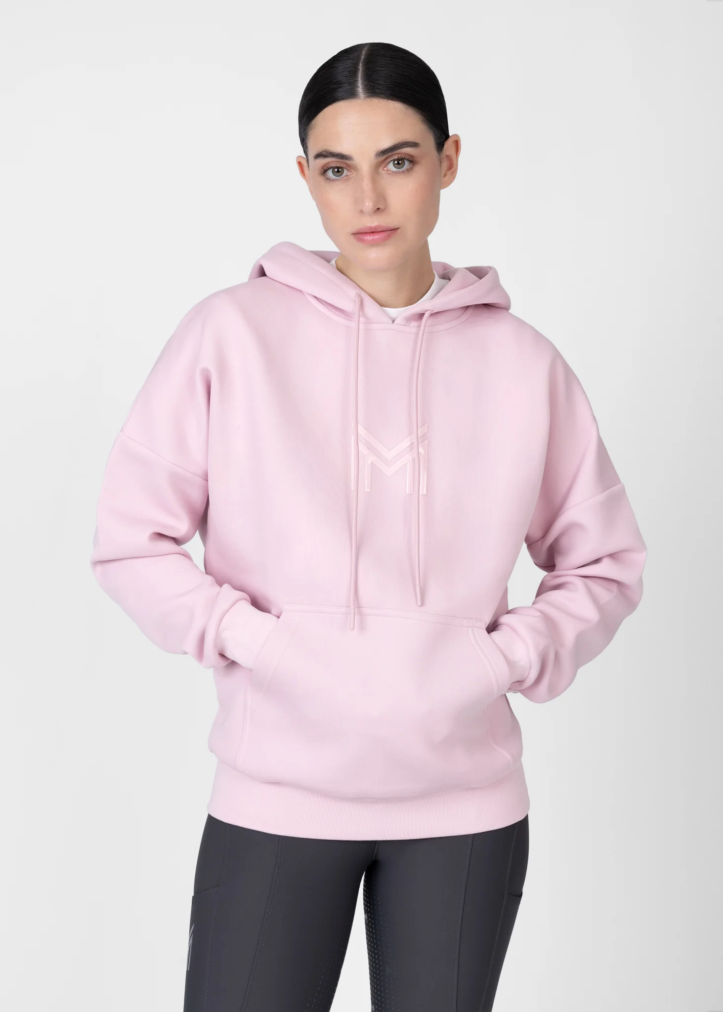 Women Icon Oversized Hoodie (Pink) - Image 2