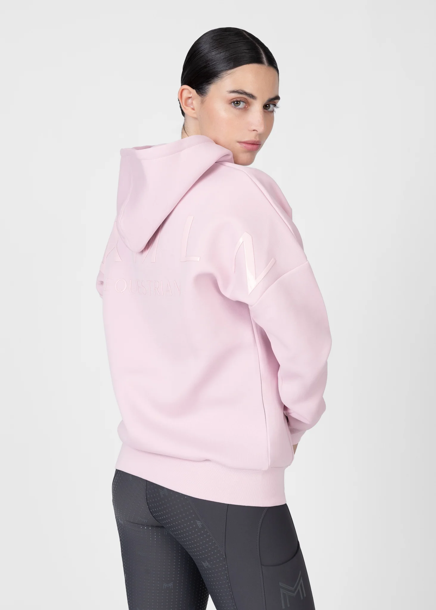 Women Icon Oversized Hoodie (Pink) - Image 6