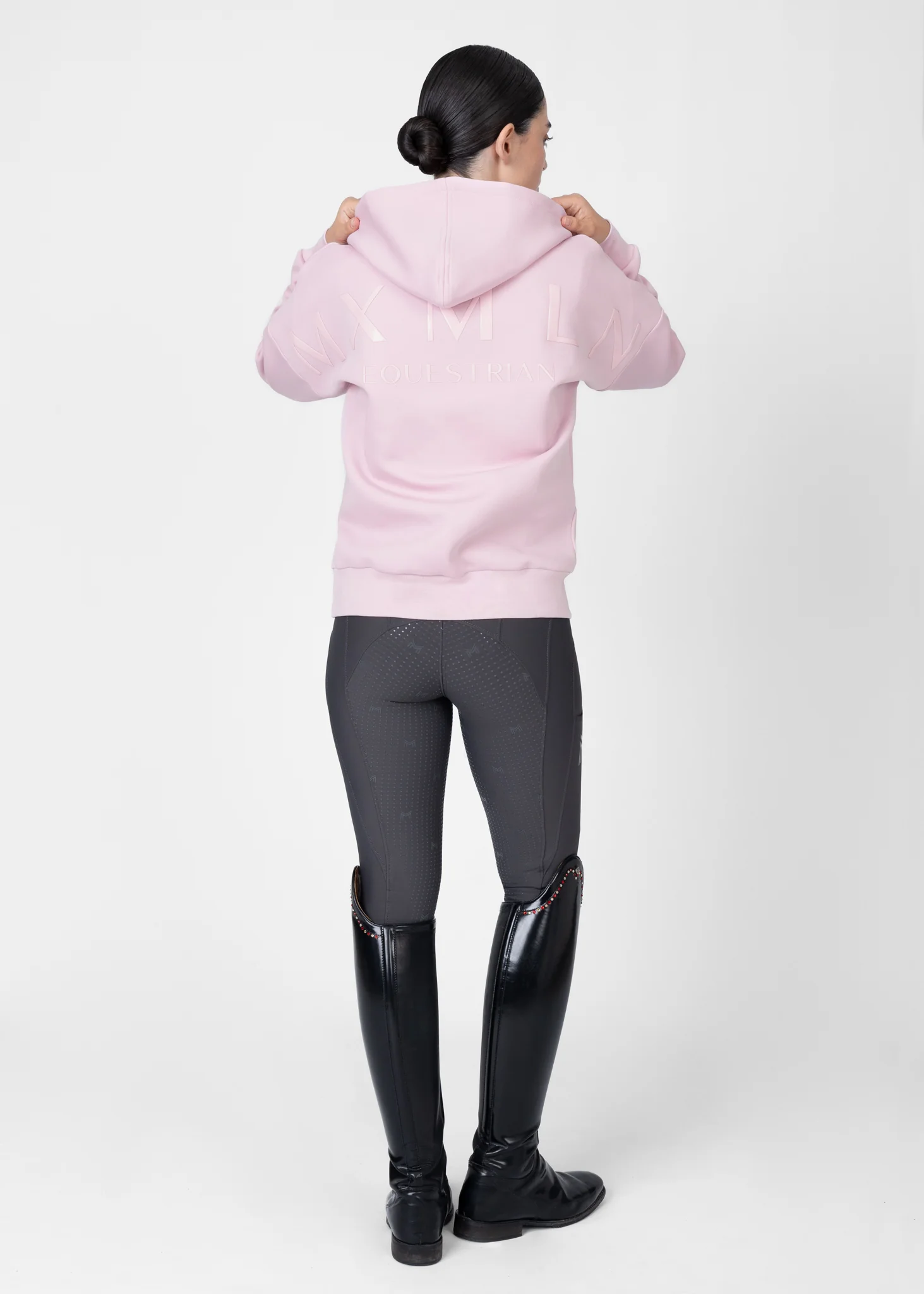 Women Icon Oversized Hoodie (Pink) - Image 8