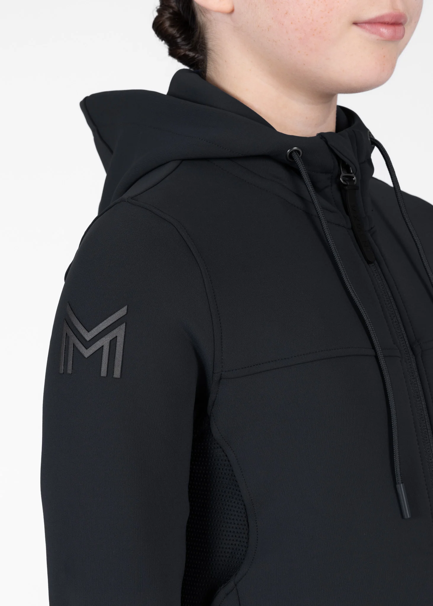 YR Club Zip Hoodie (Black) - Image 8