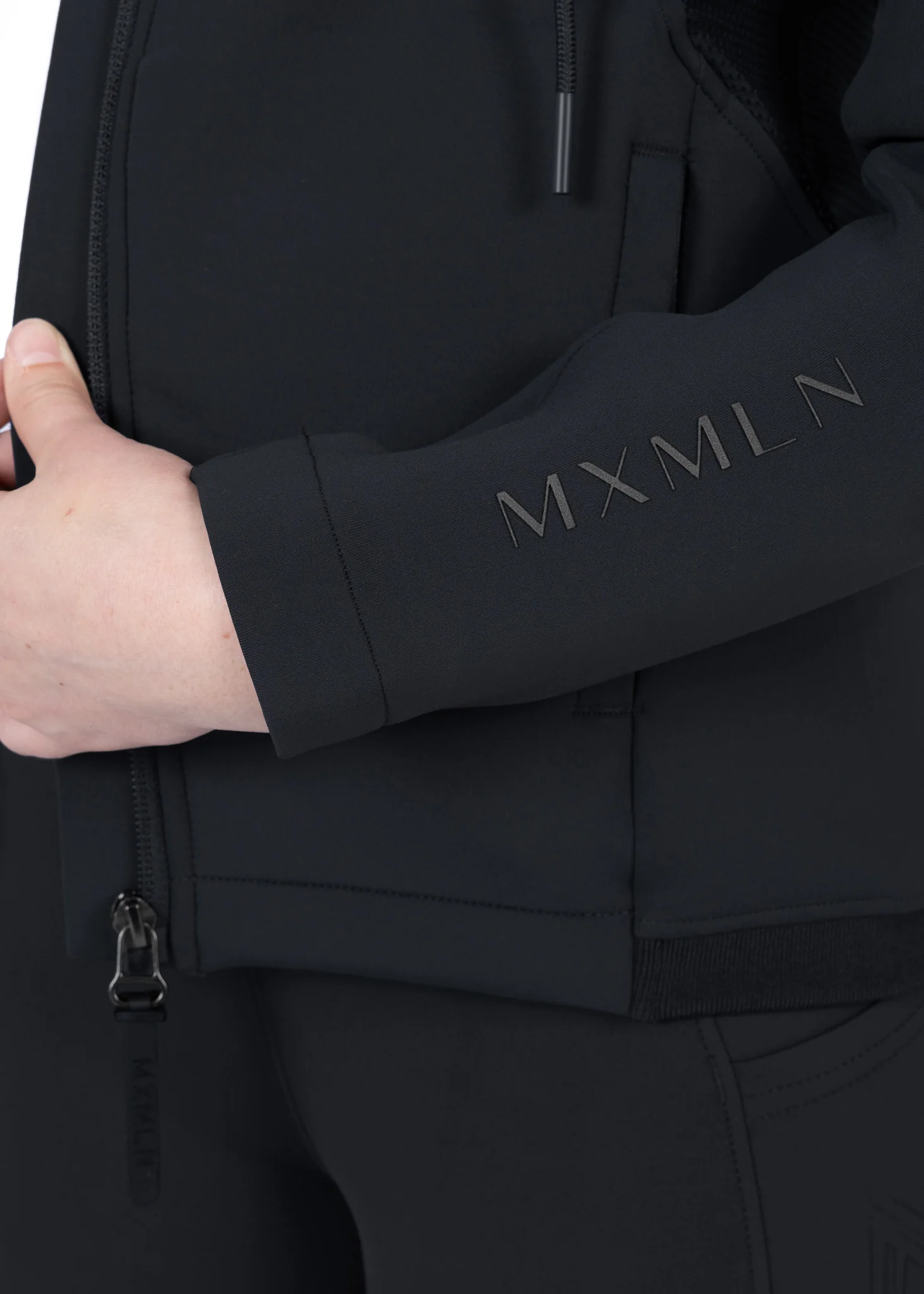 YR Club Zip Hoodie (Black) - Image 9