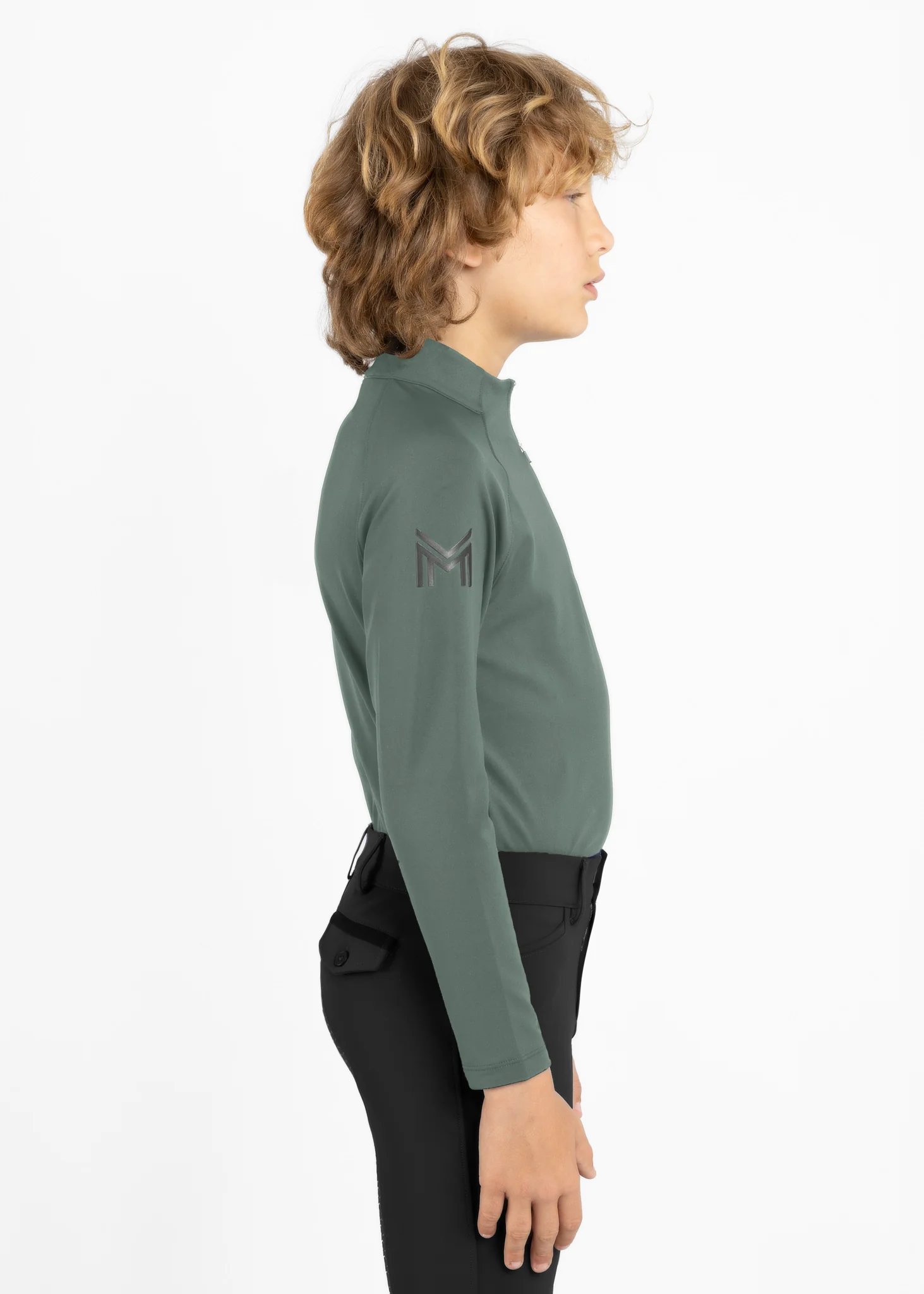 YR Code Long Sleeve Base Layer (Ivy) - Image 4