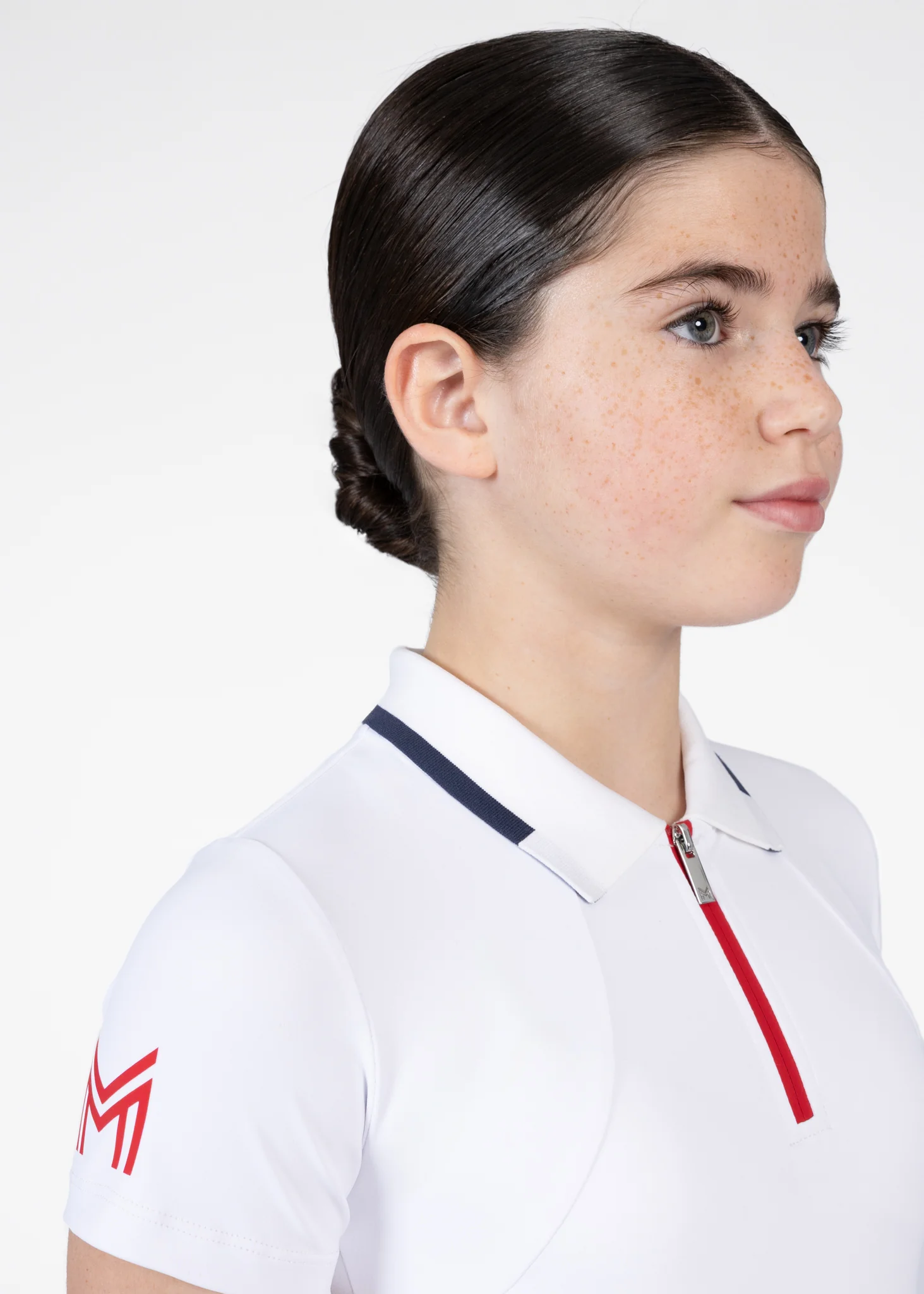 YR Concept Short Sleeve Polo Shirt (White) - Image 7