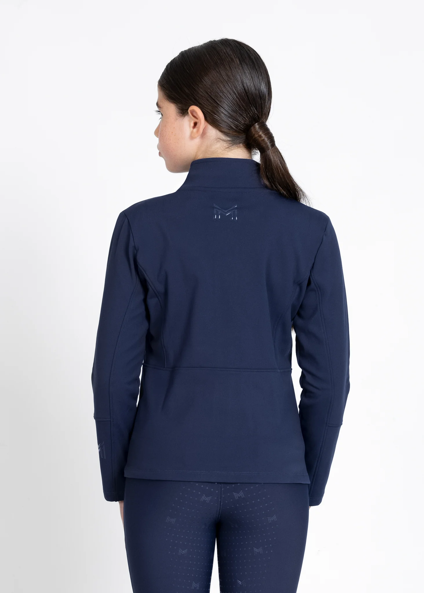 YR Vera Fleeced Jacket (Navy) - Image 3