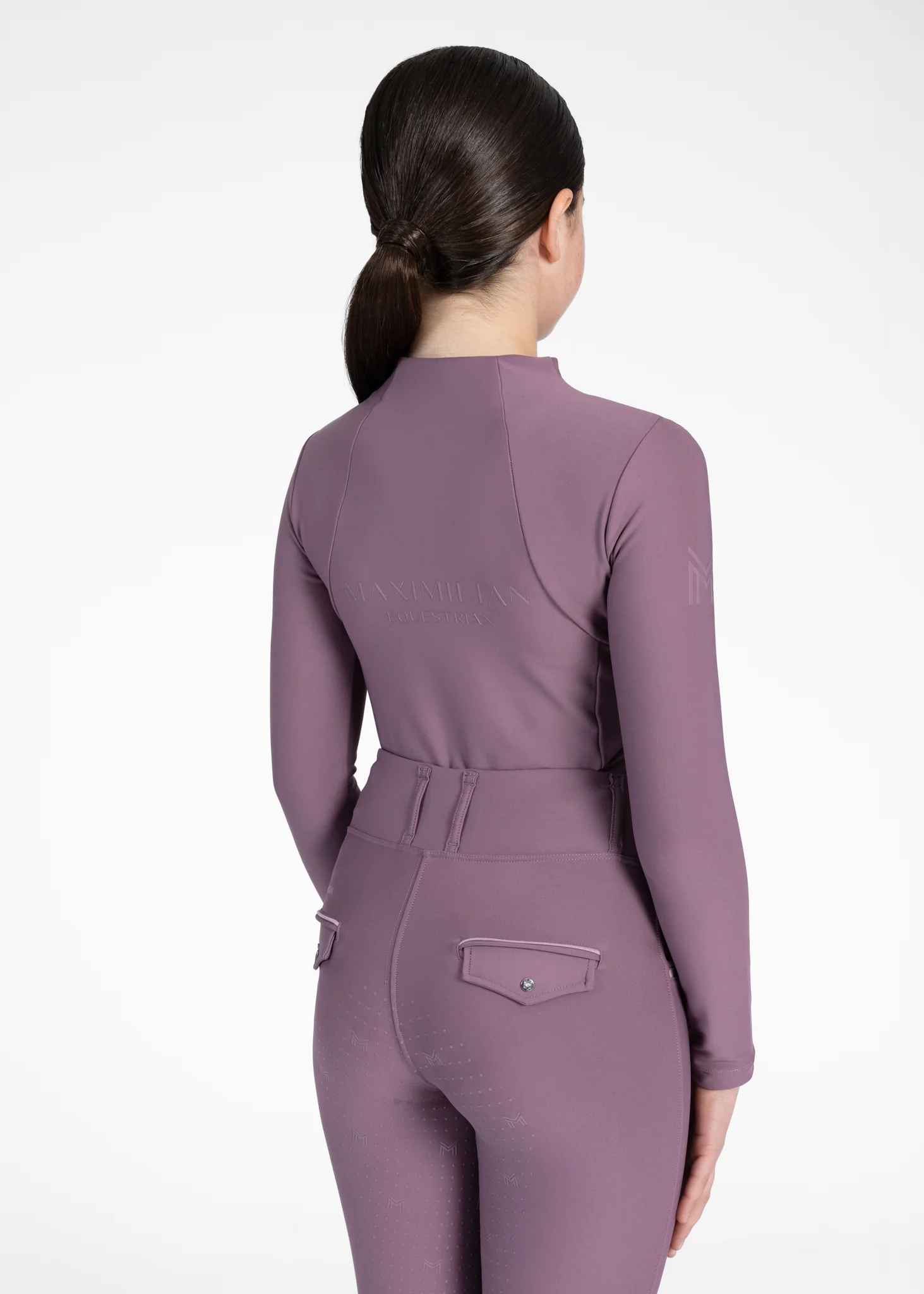 YR Long Sleeve Base Layer (Plum) - Image 3