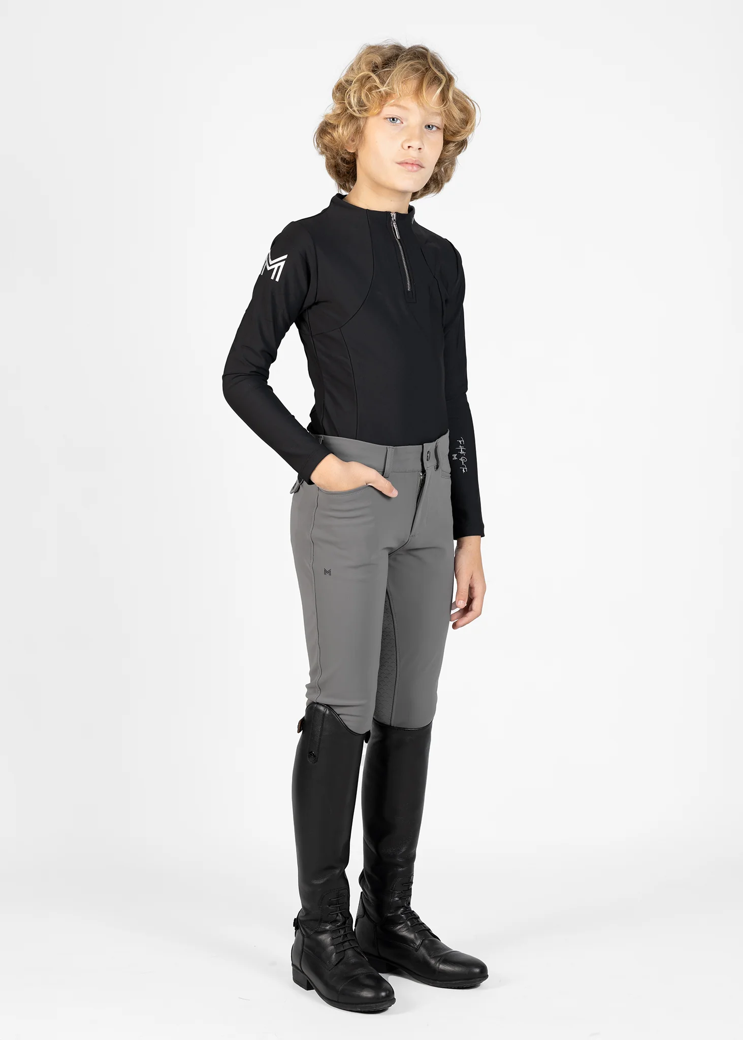 YR Performance Breeches (Grey) - Image 6