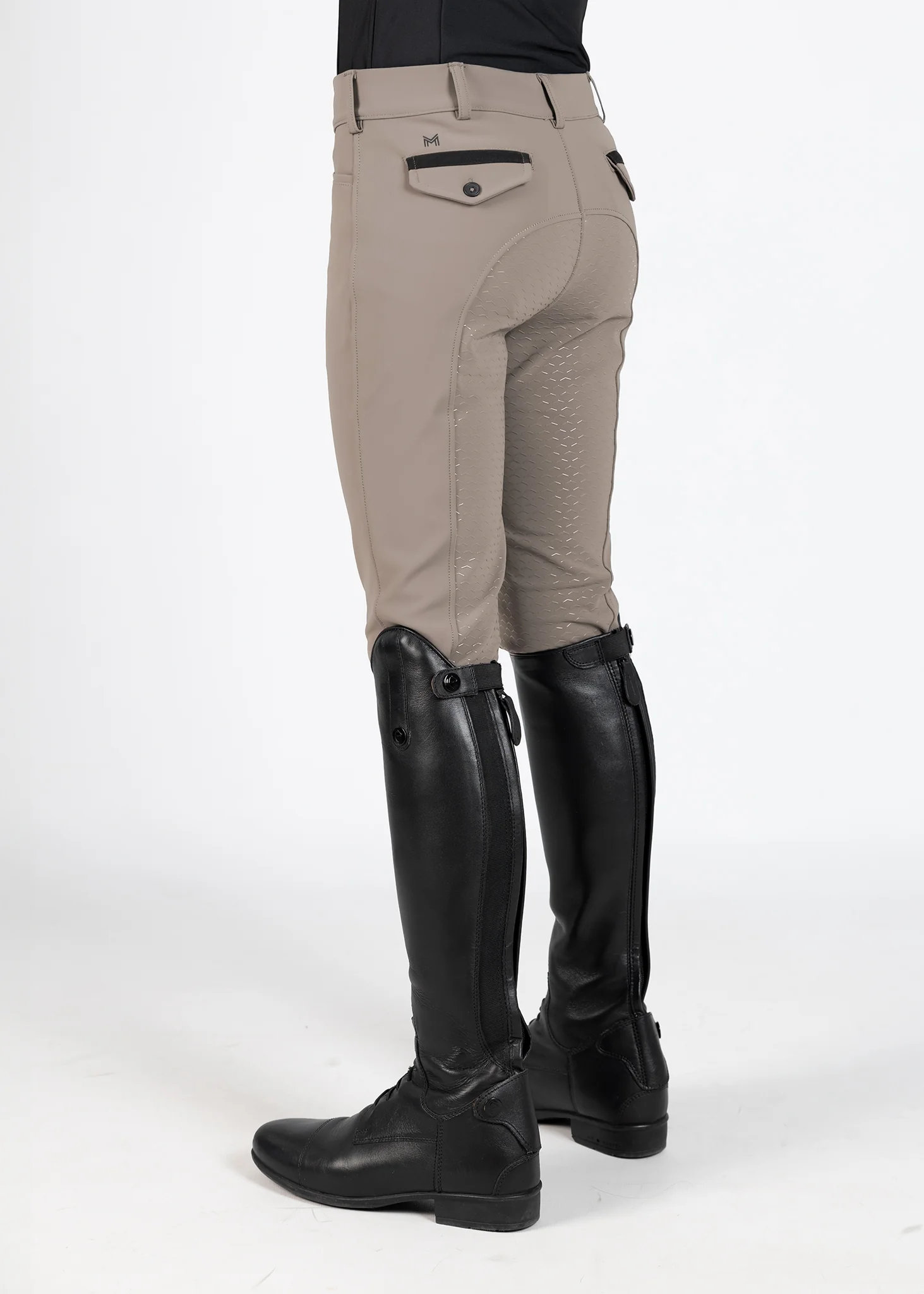 YR Performance Breeches (Taupe) - Image 3