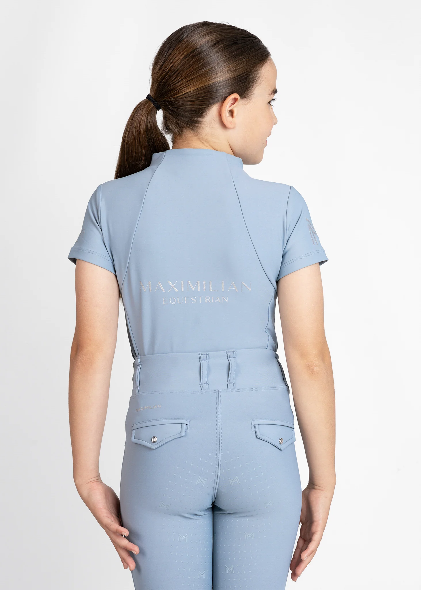 YR Short Sleeve Base Layer (Aqua) - Image 2