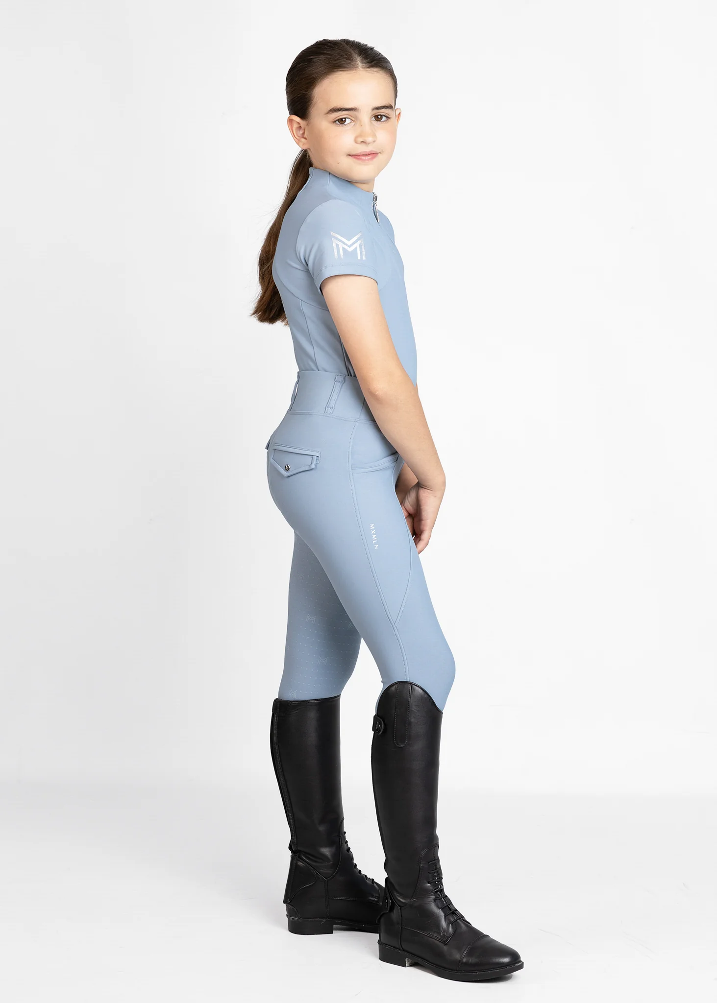 YR Short Sleeve Base Layer (Aqua) - Image 7