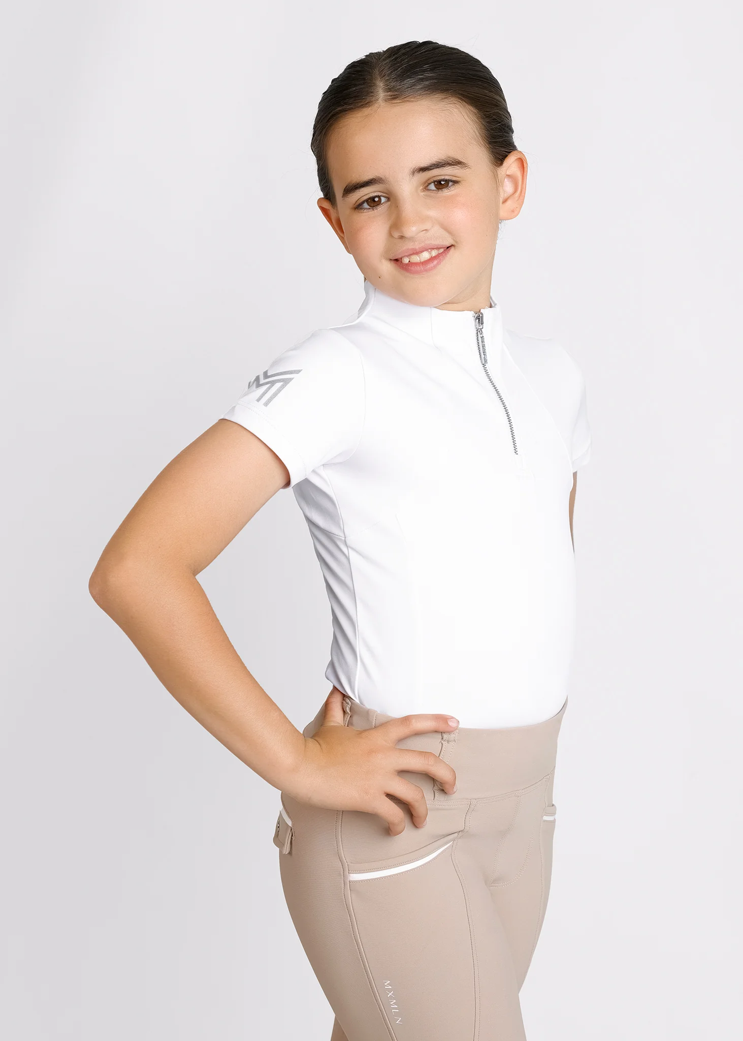 YR Short Sleeve Base Layer (White) - Image 2