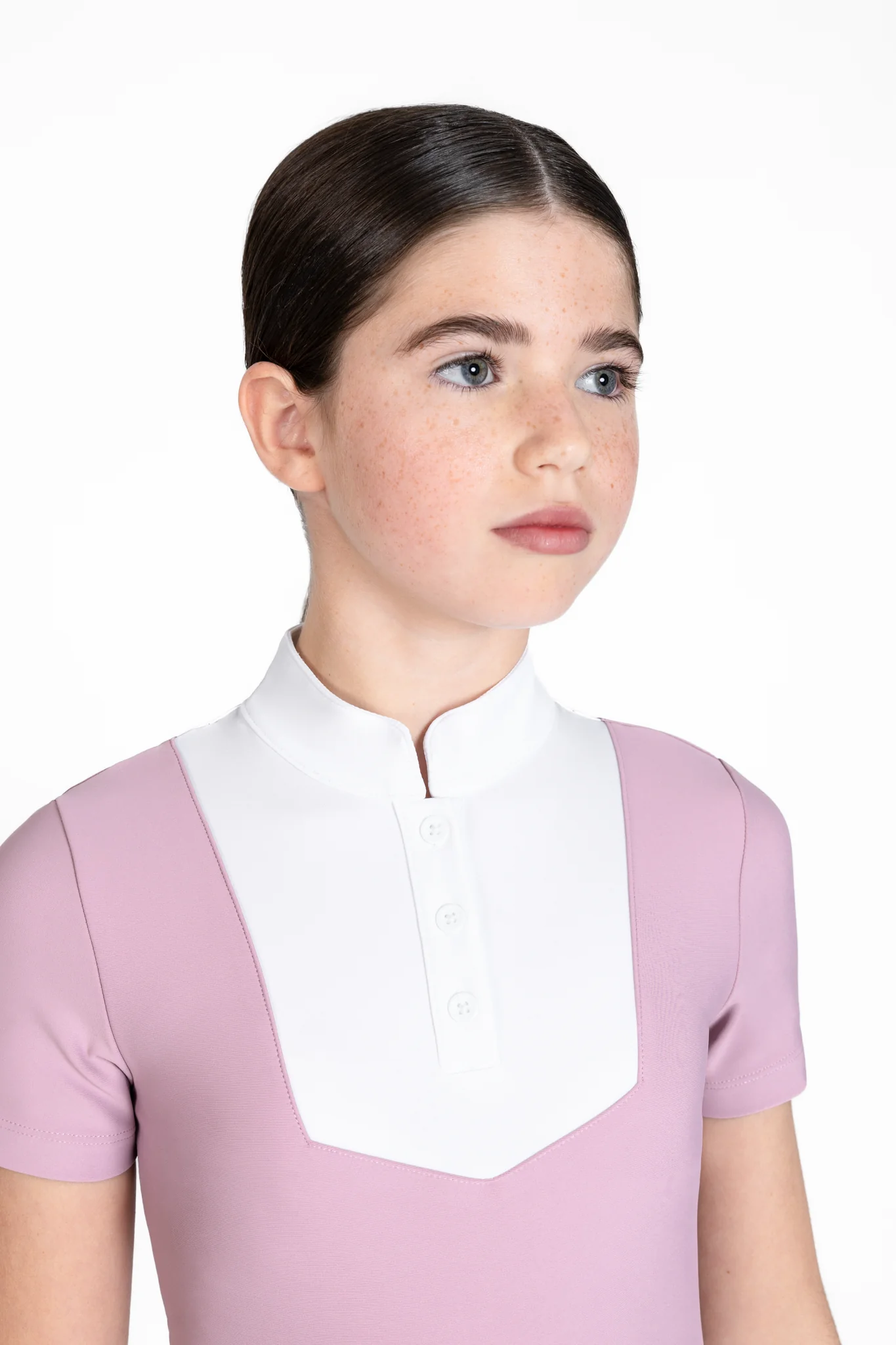 YR Sienna Short Sleeve Show Shirt (Mauve) - Image 5